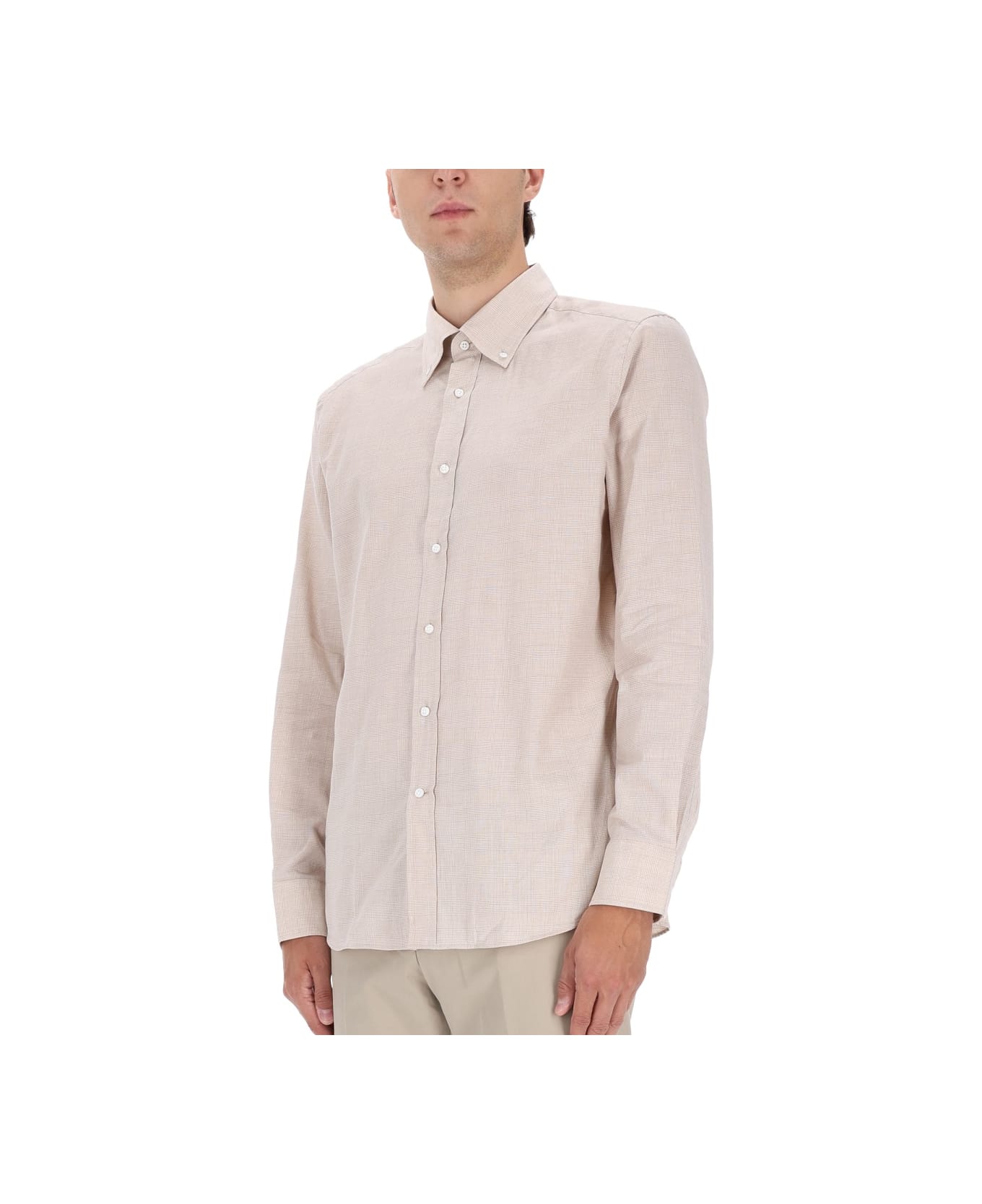 Hugo Boss "l-hays" Shirt - BEIGE