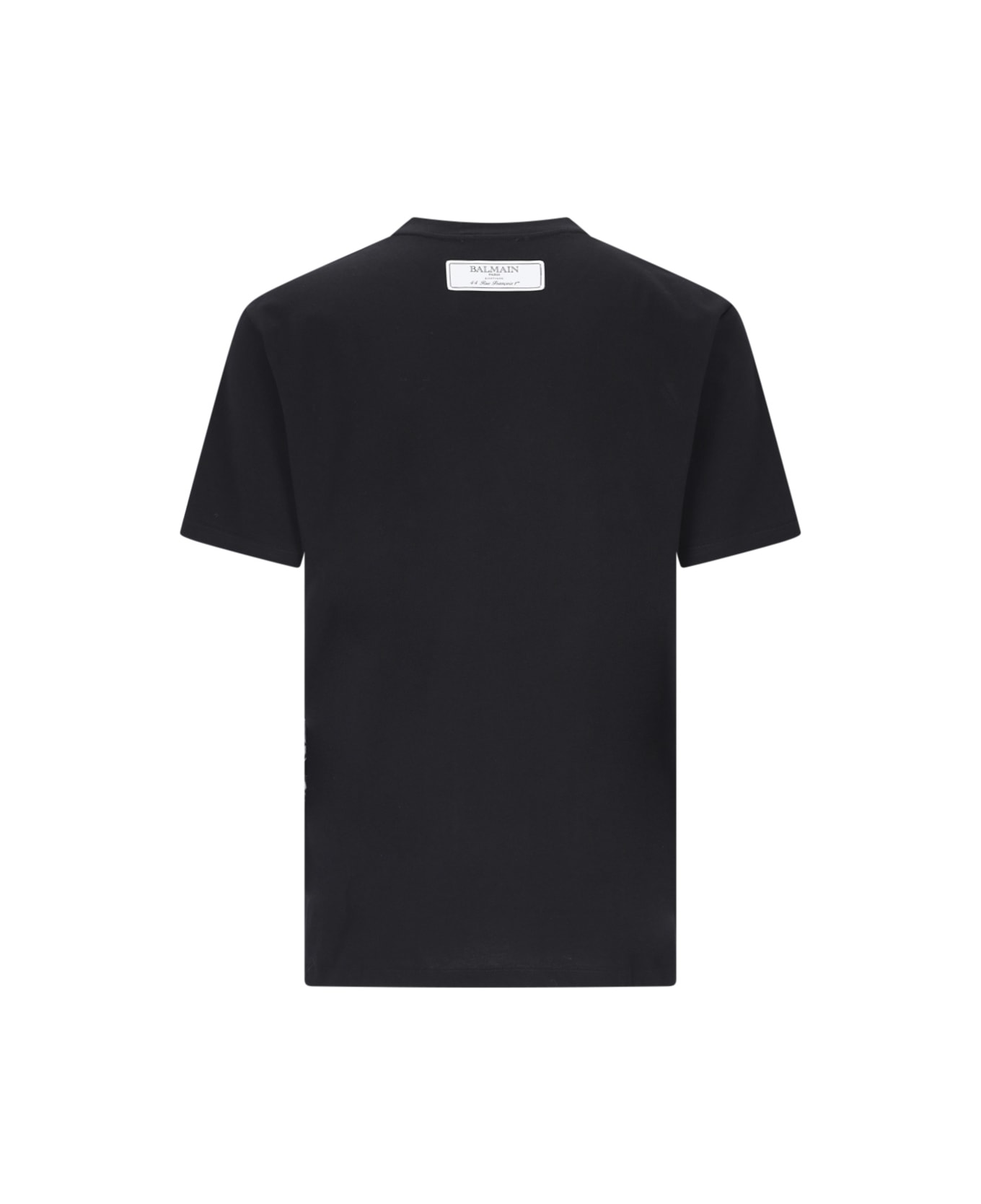 Balmain Printed T-shirt - Noir/multi gris