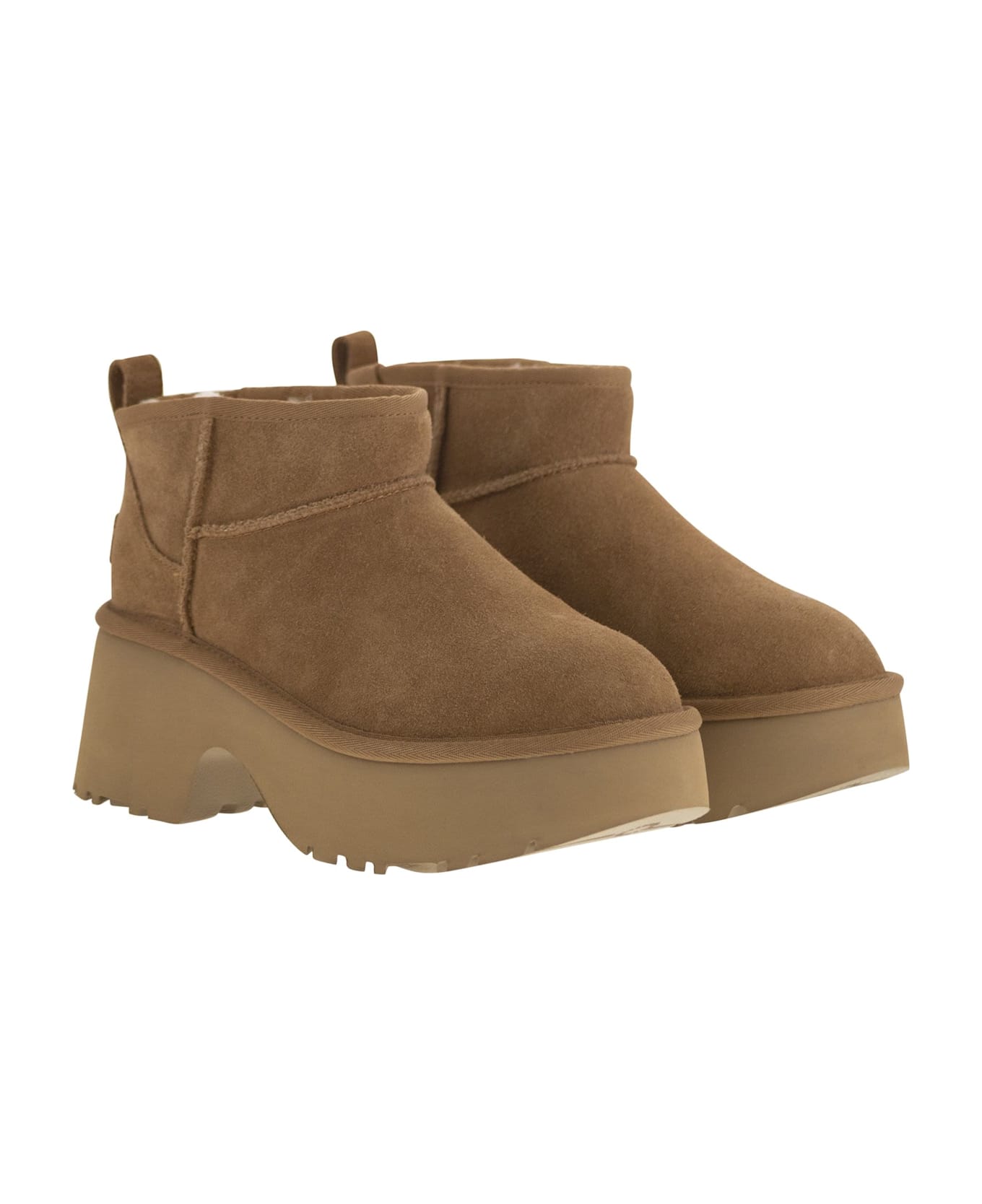 UGG Classic Ultra Mini New Heights - Chestnut