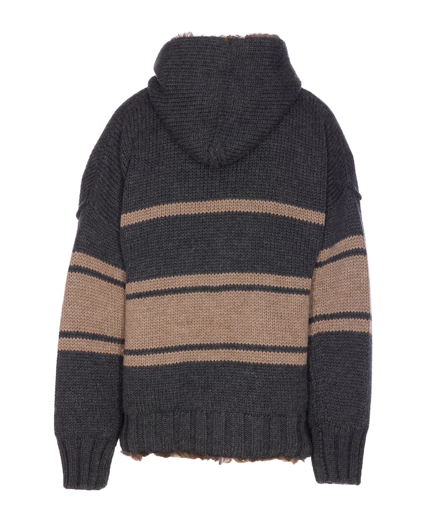 Dolce 
Gabbana Knitted Jacket - Grey