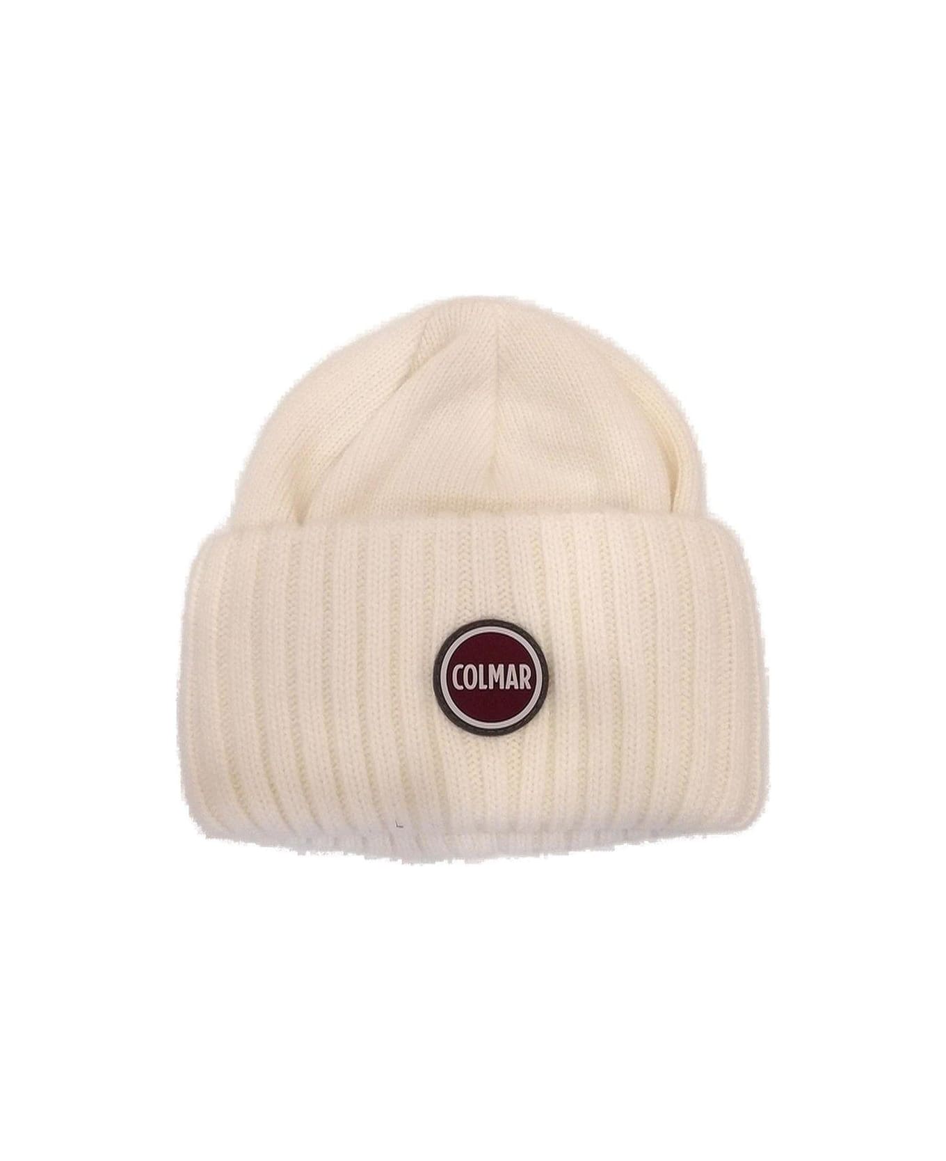 Colmar Logo-patch Beanie - White 帽子
