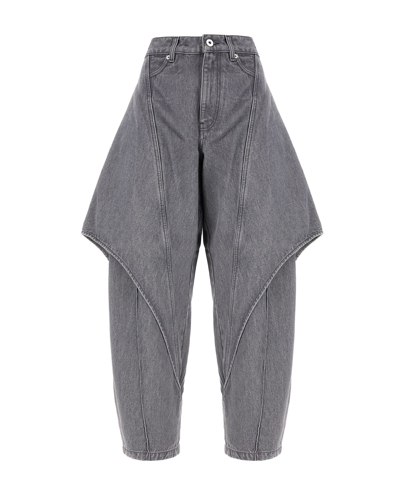 J.W. Anderson Grey Denim Jeans - LIGHT GREY