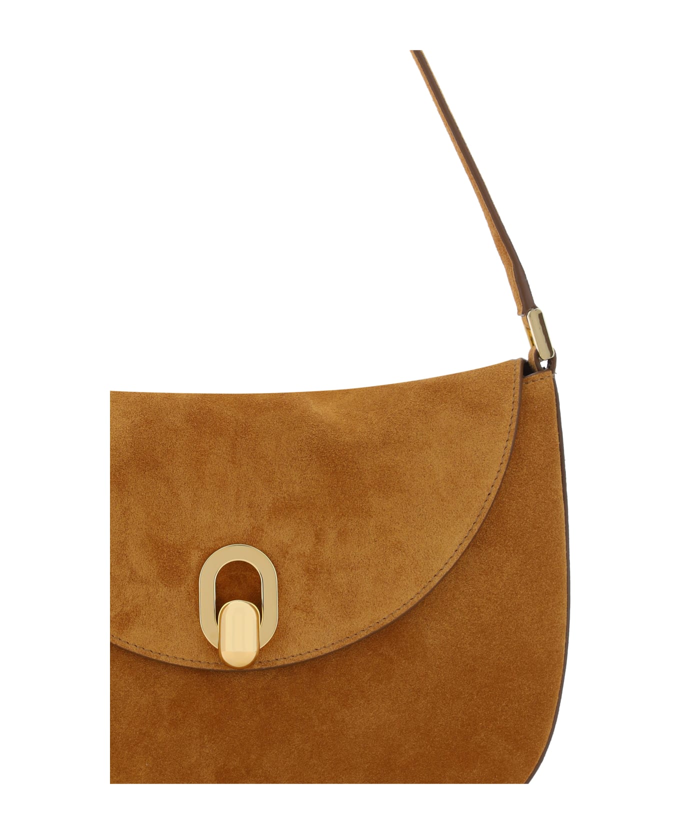 Savette Tondo Shoulder Bag - Saddle