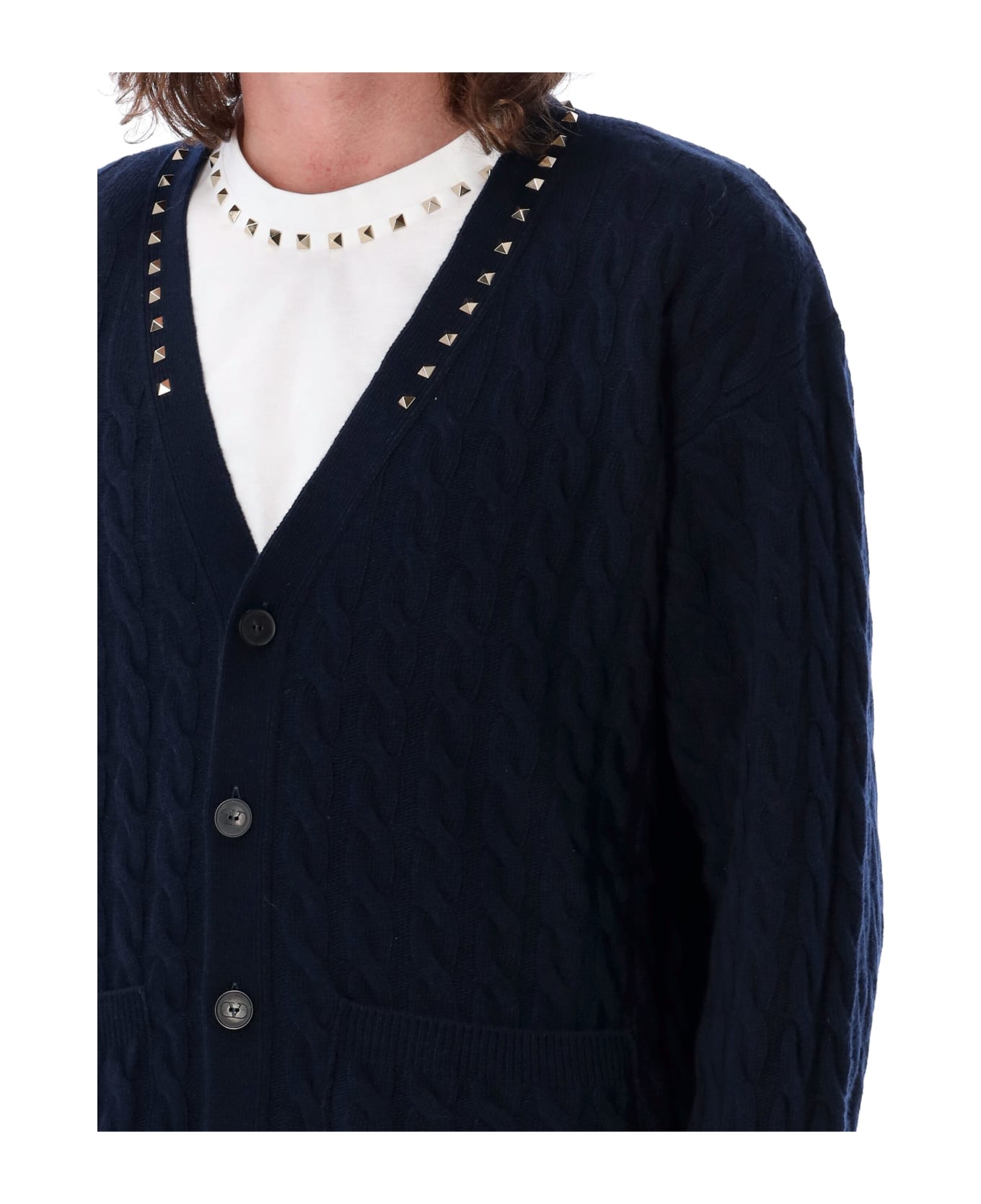 Valentino Garavani Cardigan - NAVY