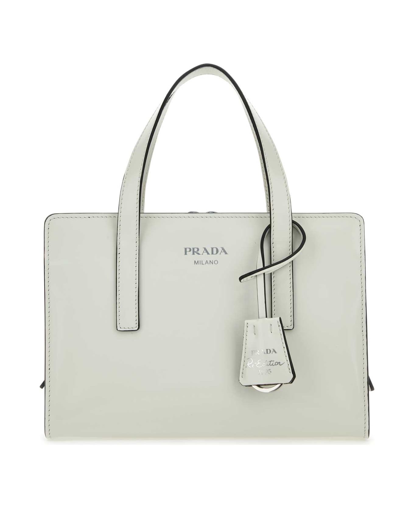 Prada Ivory Leather Re-edition 1995 Handbag - BIANCON