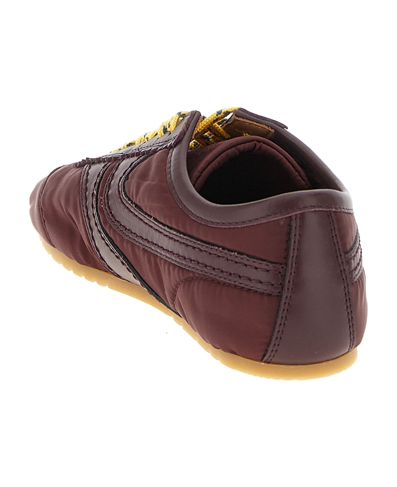 Dries Van Noten Nylon Sneakers - BORDEAUX