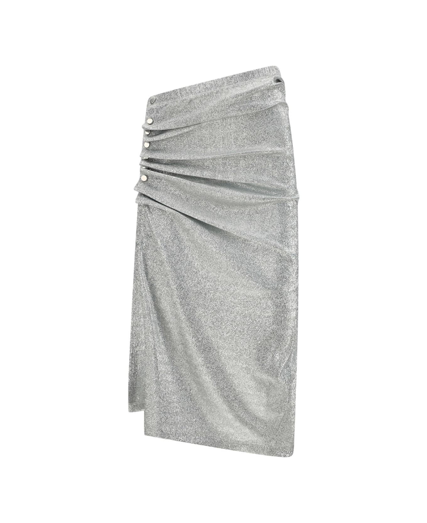 Paco Rabanne Jupe Skirt - Silver
