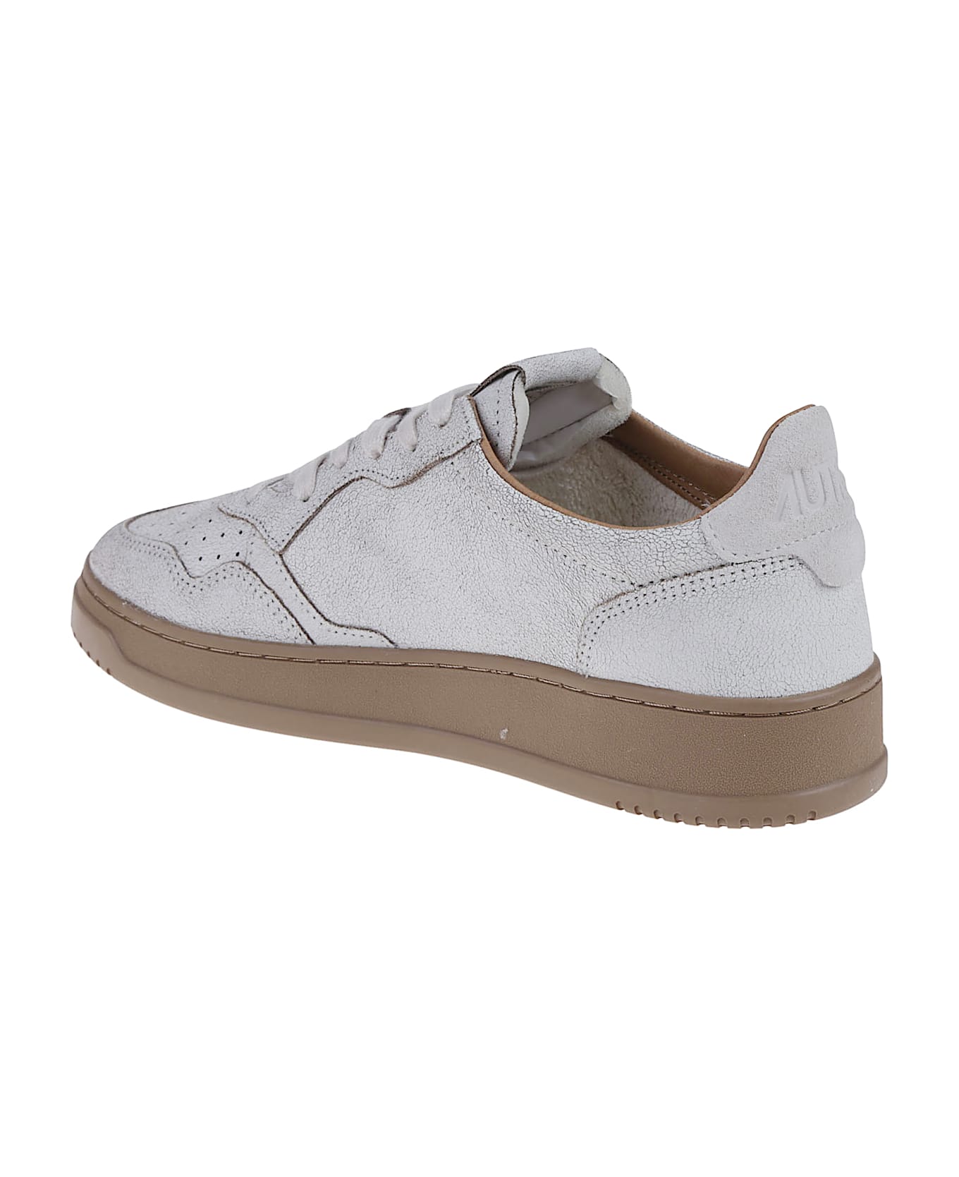 Autry Medalist Low Sneakers - White/tobacco