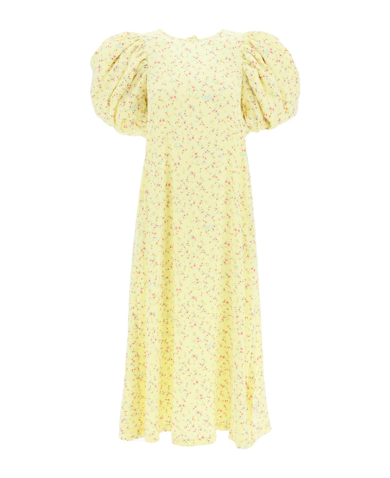 Rotate by Birger Christensen 'duddy' Jacquard Dress - YELLOW PEAR (Yellow)