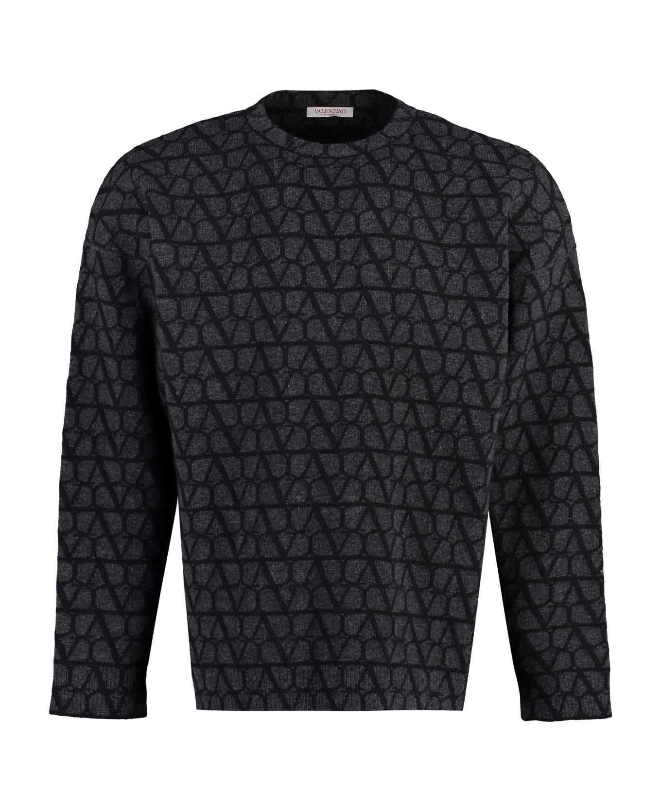 Valentino Toile Iconographe Sweater - Gray