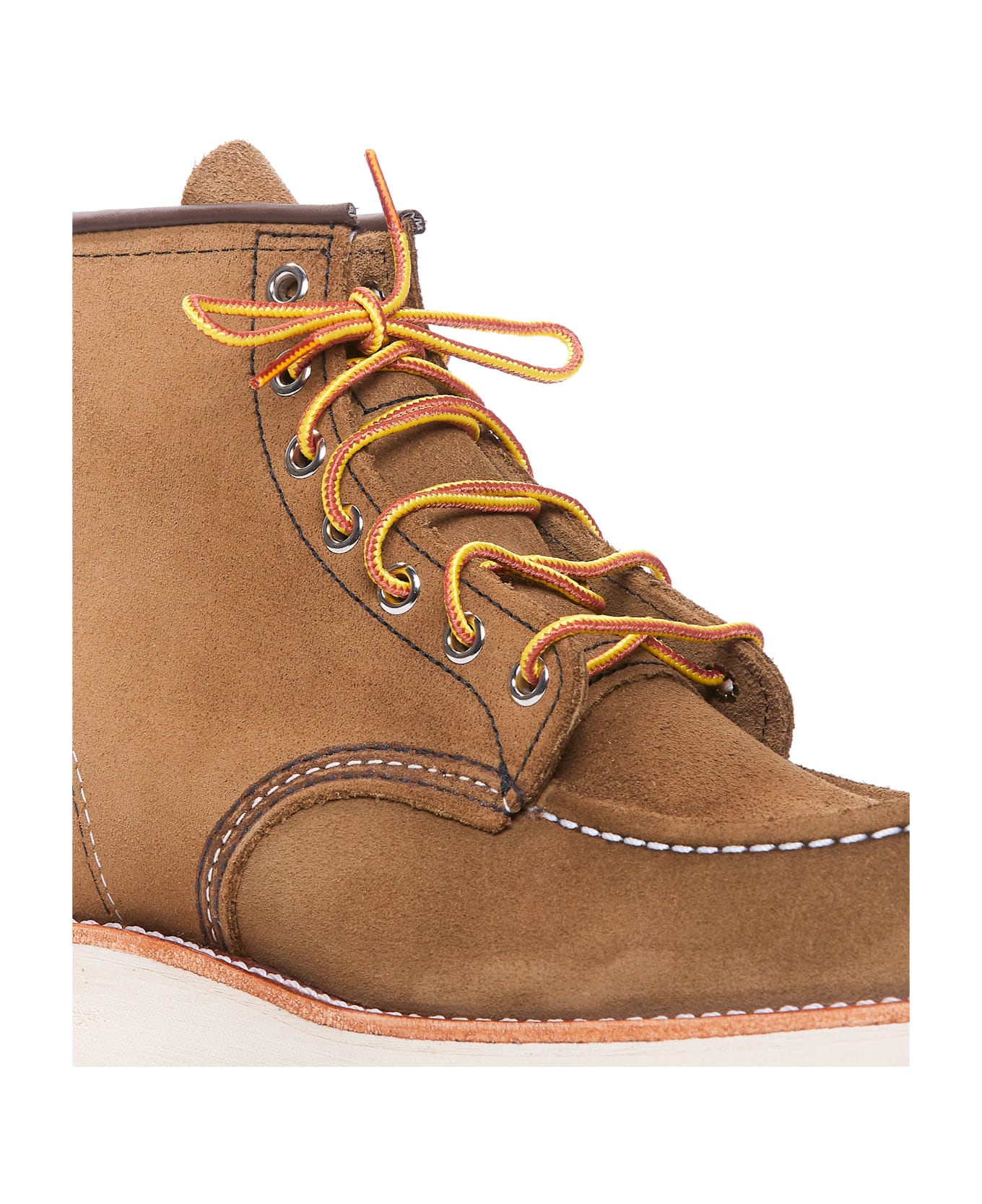 Red Wing Classic Moc Lace Shoes - Beige