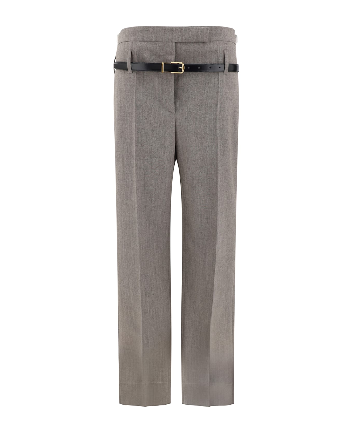 Prada Mélange Palazzo Pants - Argilla