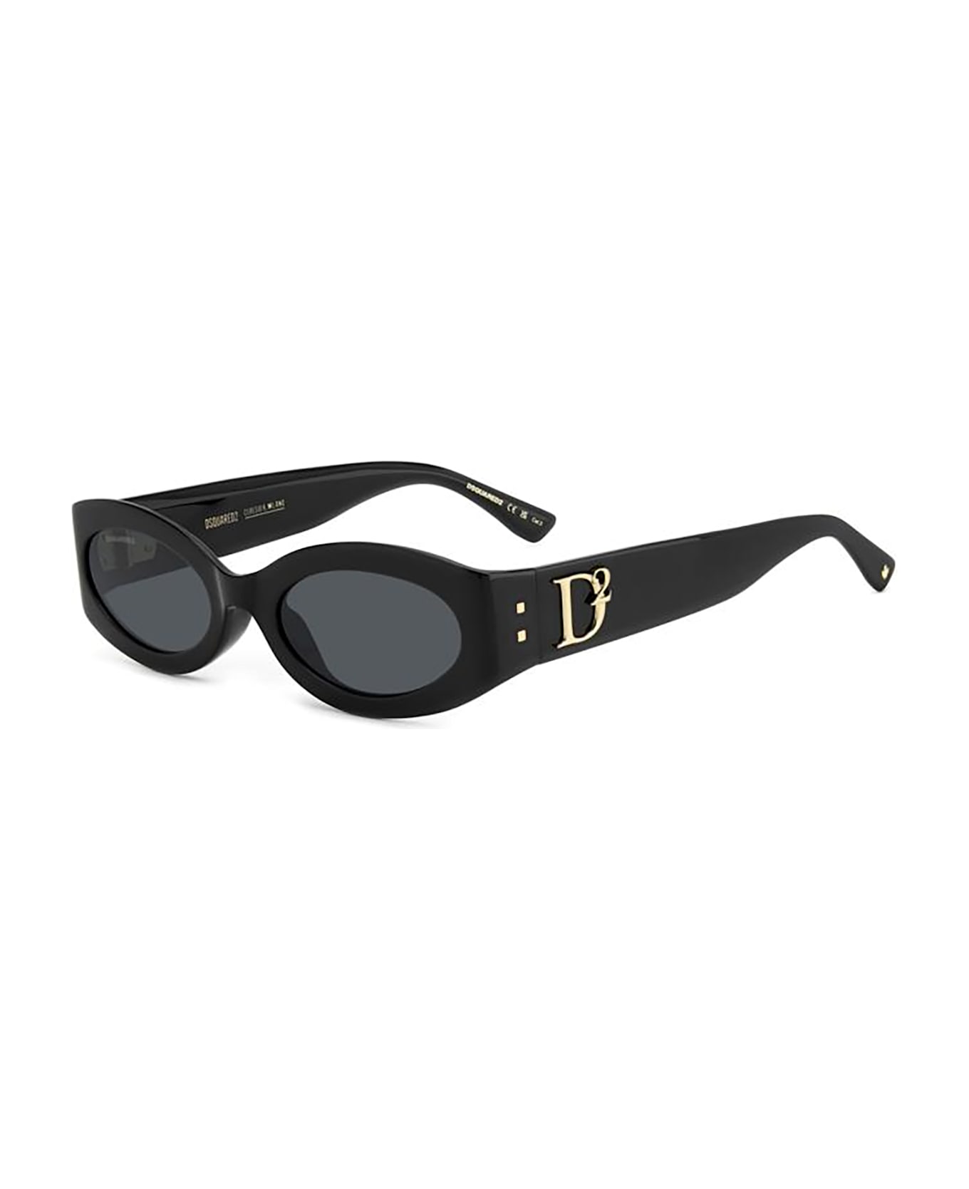 Dsquared2 D2 0150/G/S Sunglasses - /ir Black