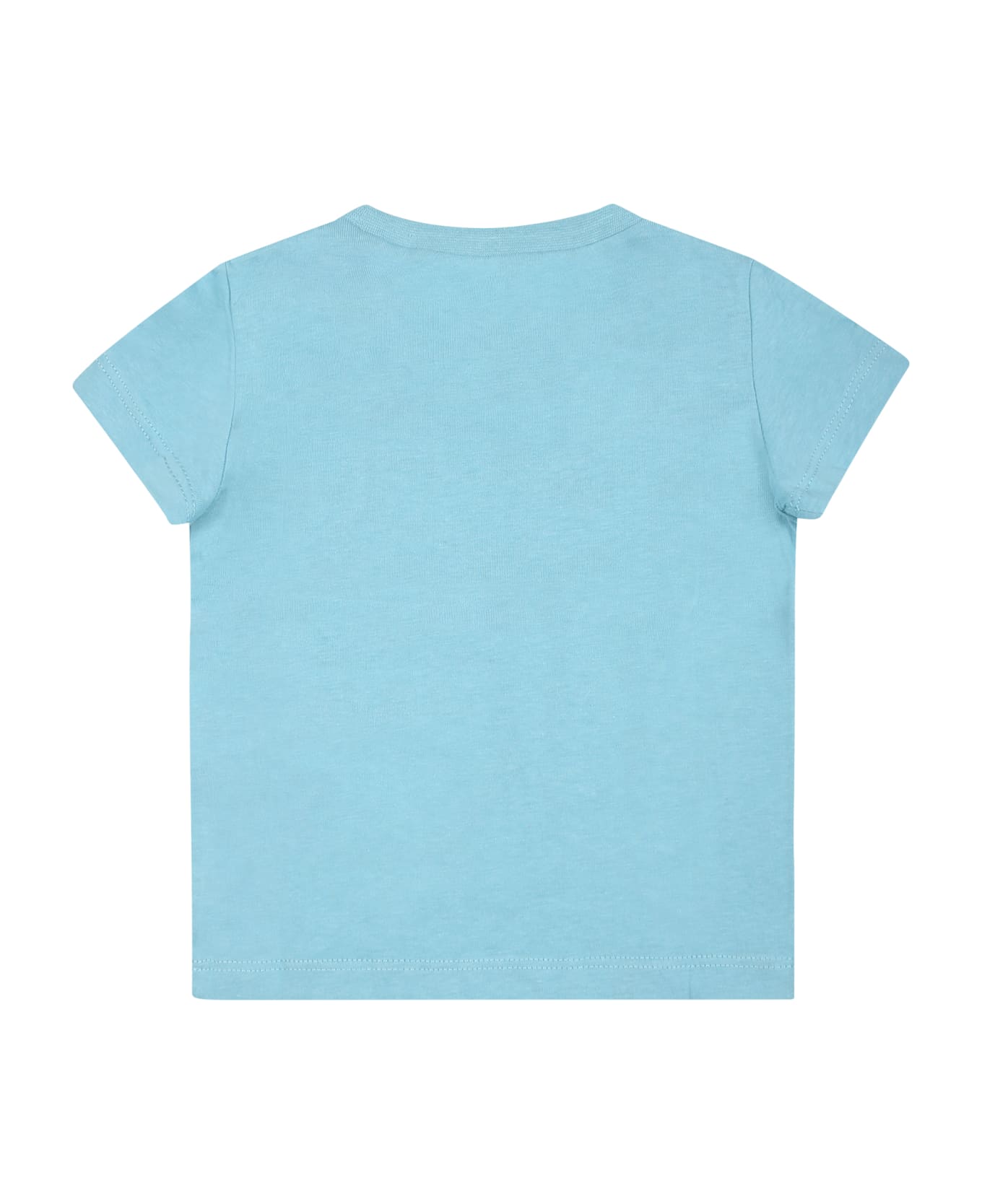 Levi's Light Blue T-shirt For Babykids With Logo - Light Blue