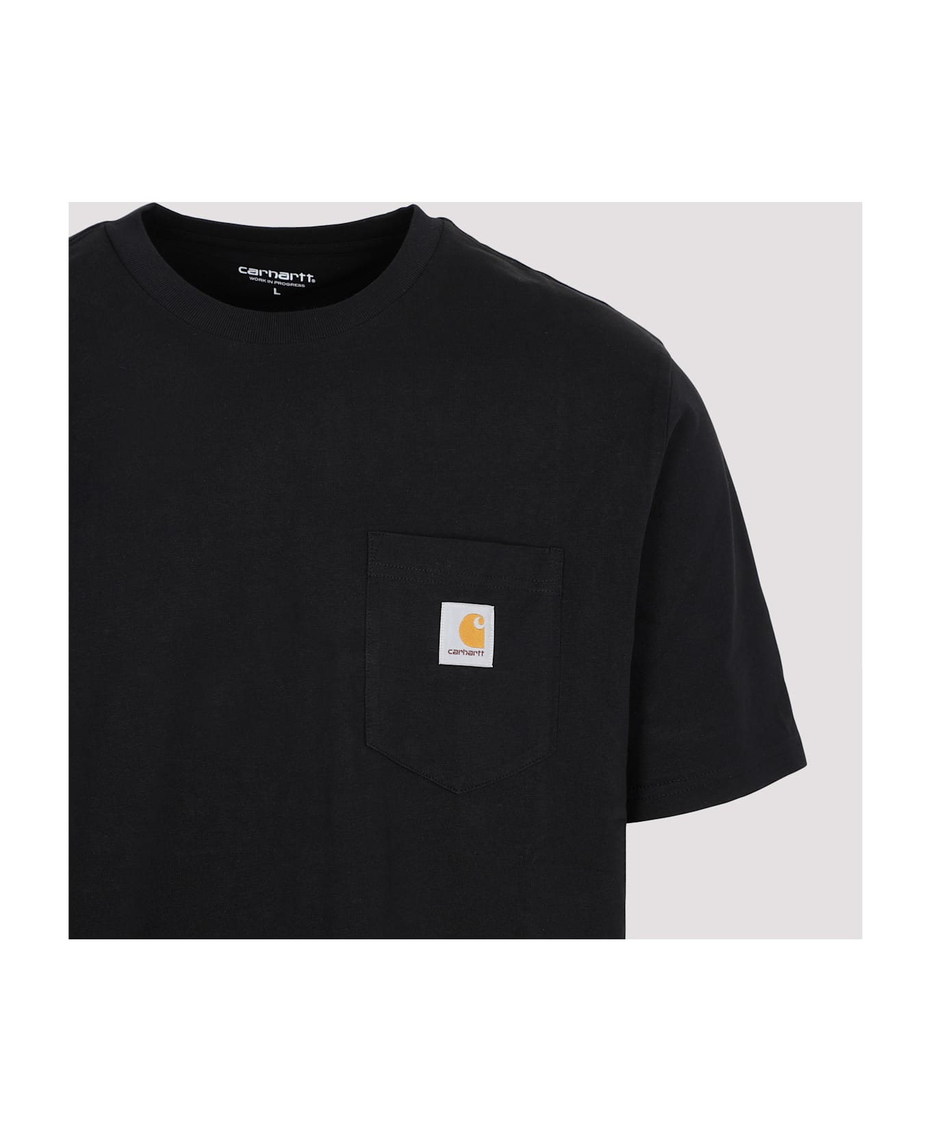 Carhartt Cotton Pocket T-shirt - Black