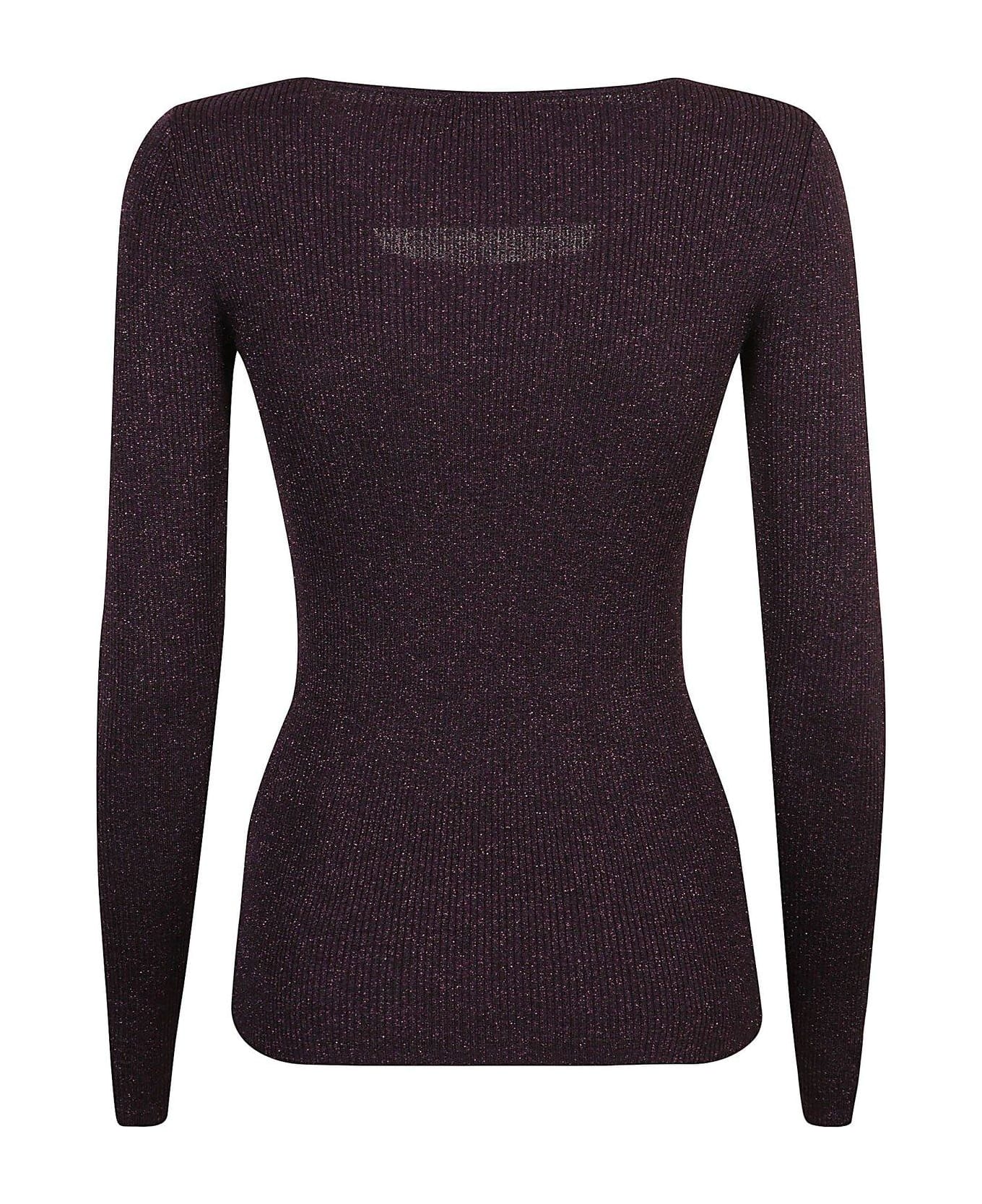 Parosh Cut-out Detailed Jumper