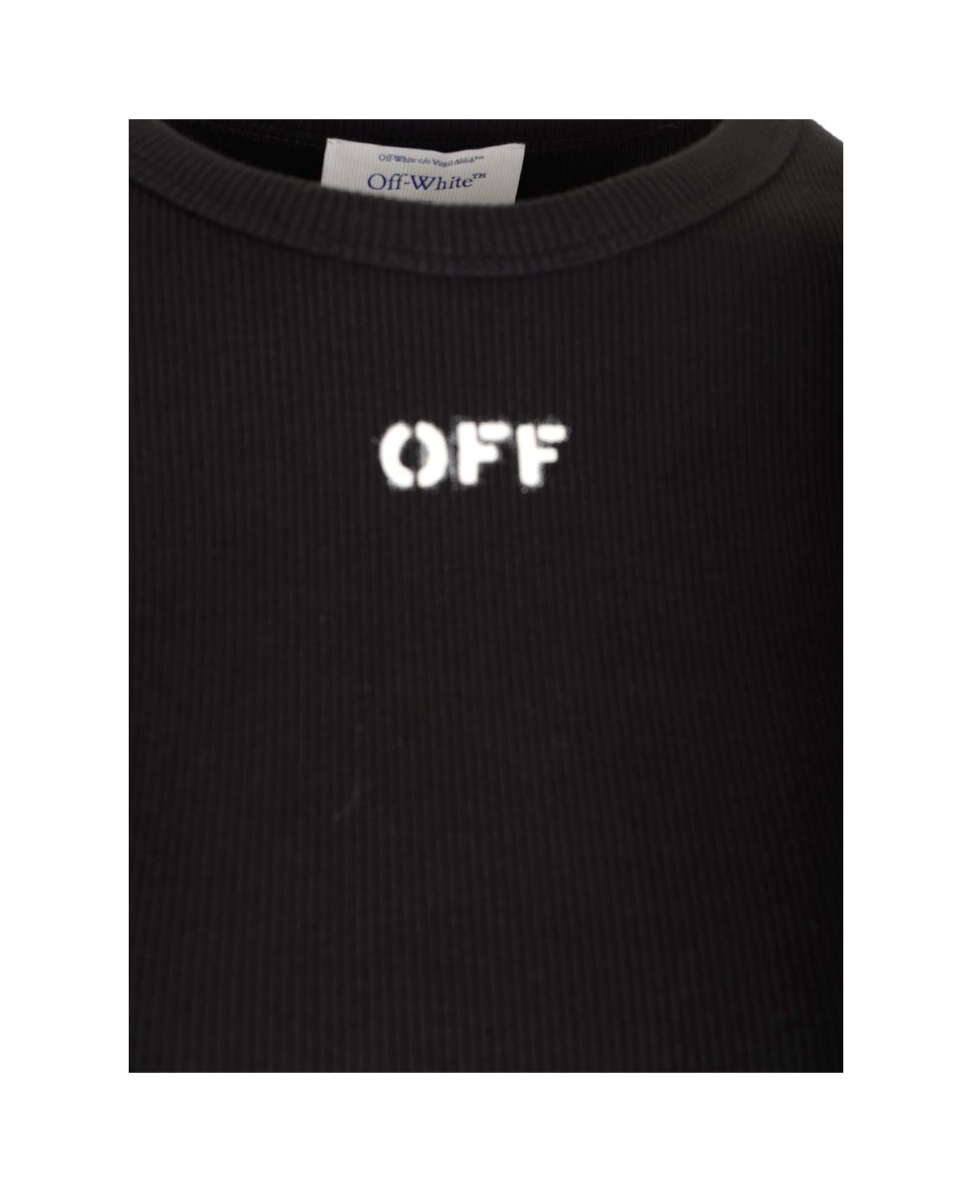 Off-White Off Logo T-shirt - Black