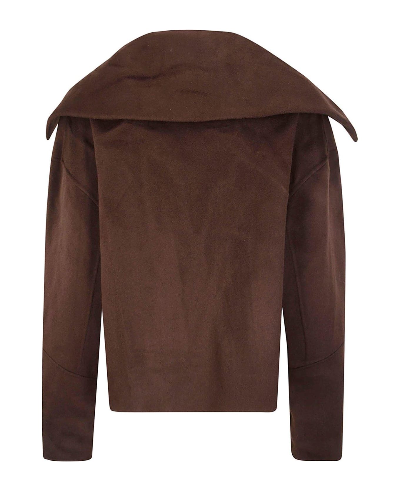 Nanushka Long Sleeved V-neck Sweatshirt - Brown ジャケット