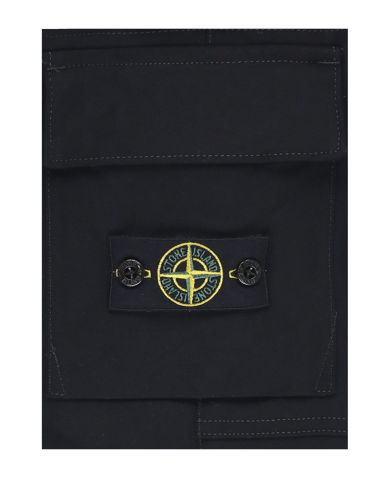 Stone Island Regular Taper Pants - Black