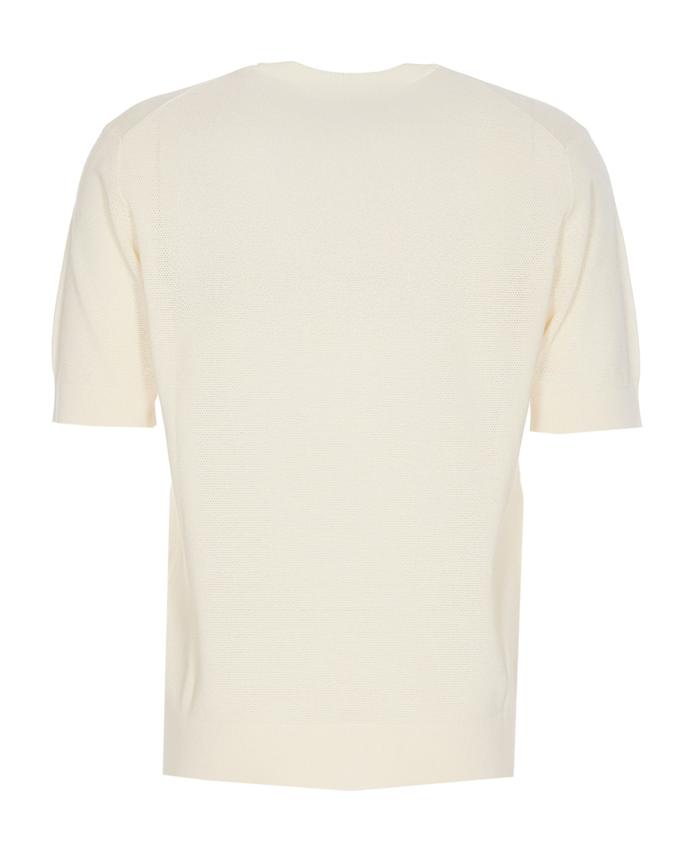 Dolce 
Gabbana Logo Plaque T-shirt - Beige