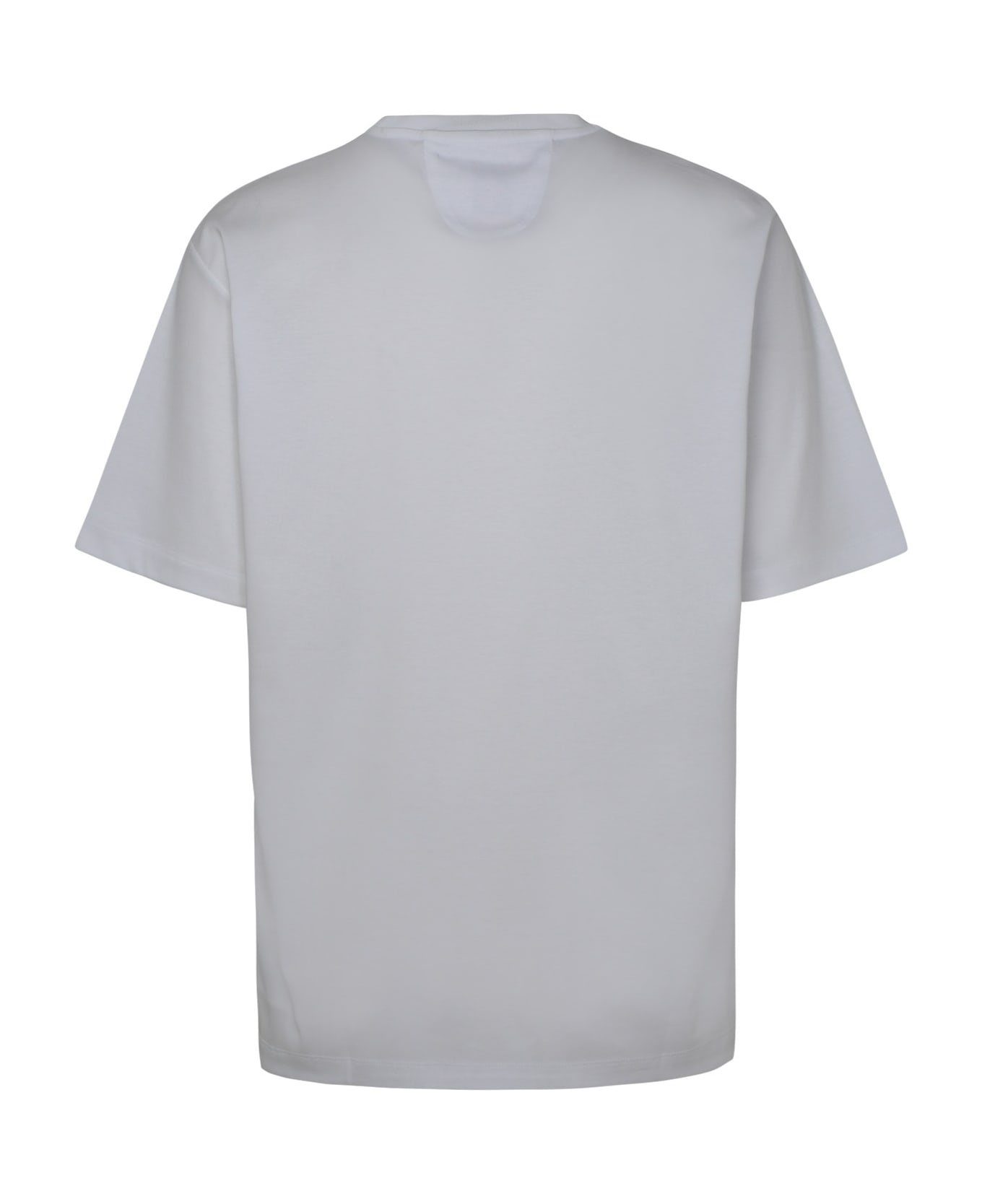 Ferrari White Cotton T-shirt - White