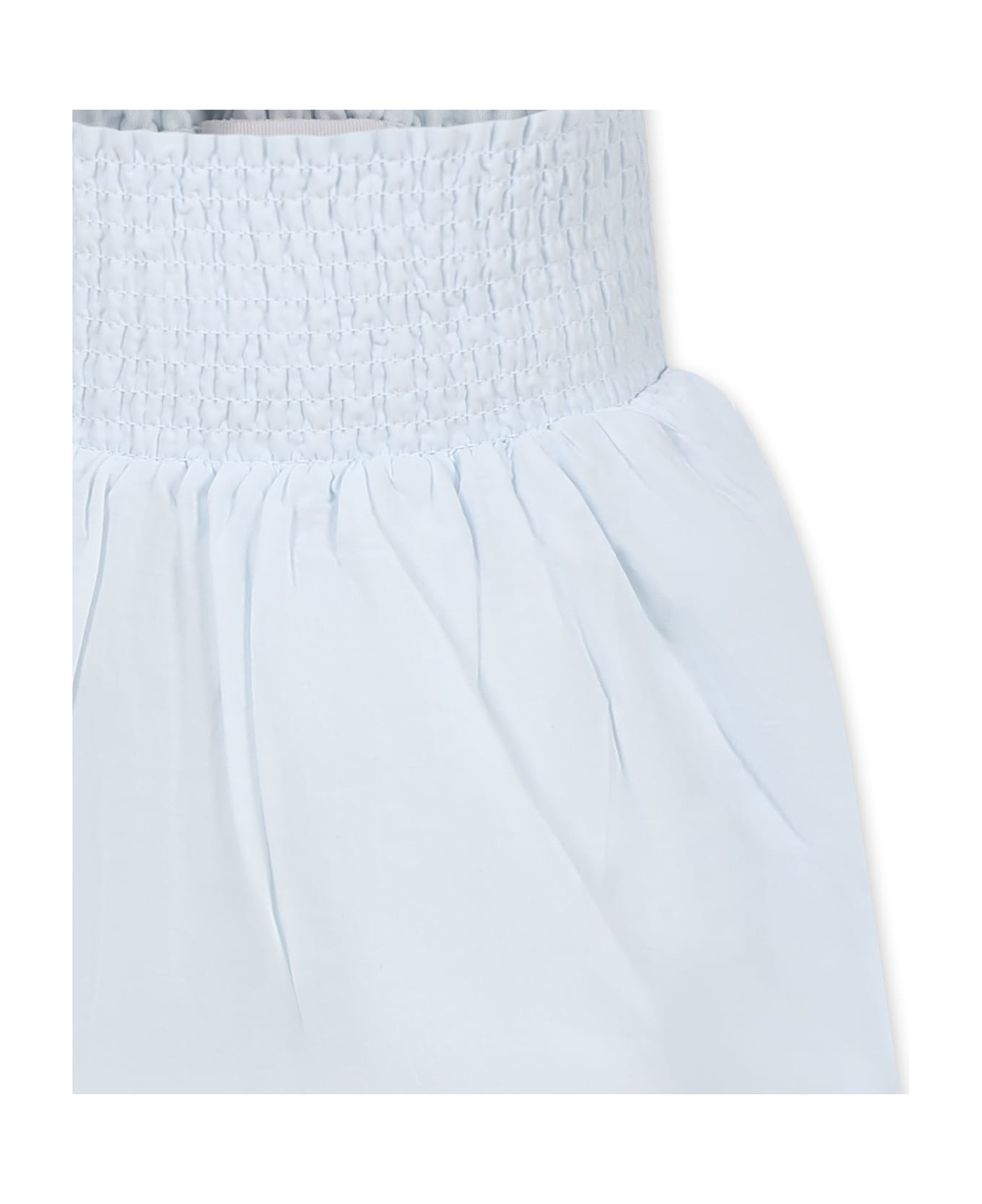 Molo Light Blue Skirt For Girl - Light Blue