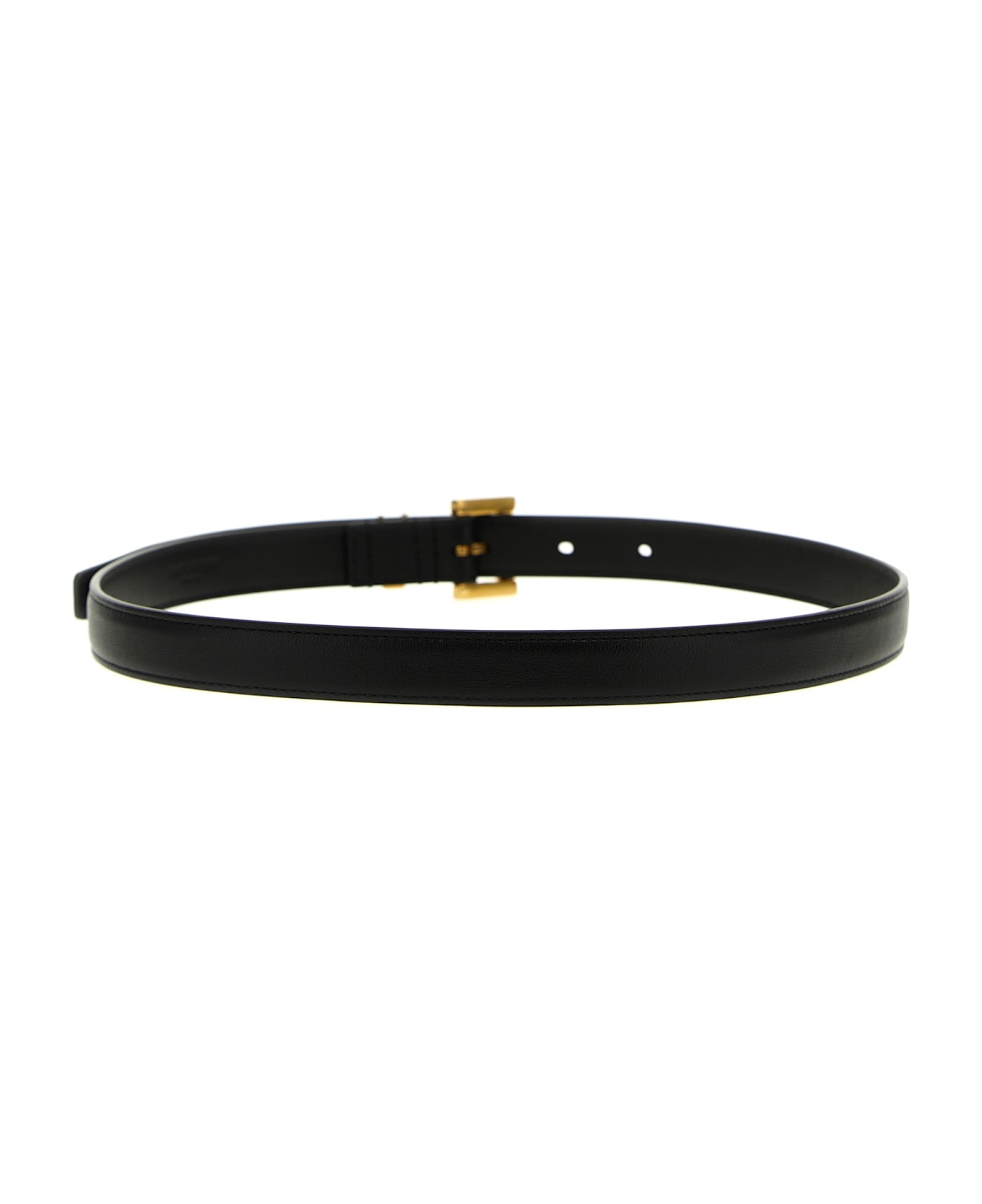Saint Laurent 'cassandre' Belt - Black  
