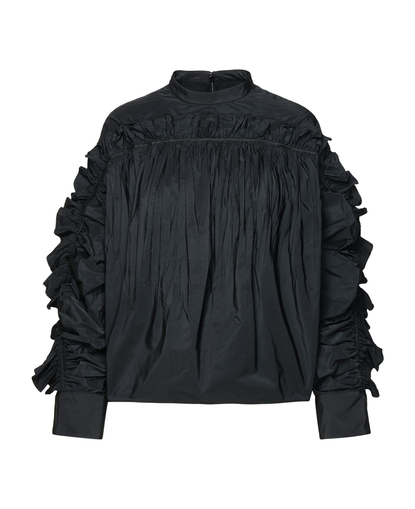 Jil Sander Black Polyester Blouse - Black ジャケット