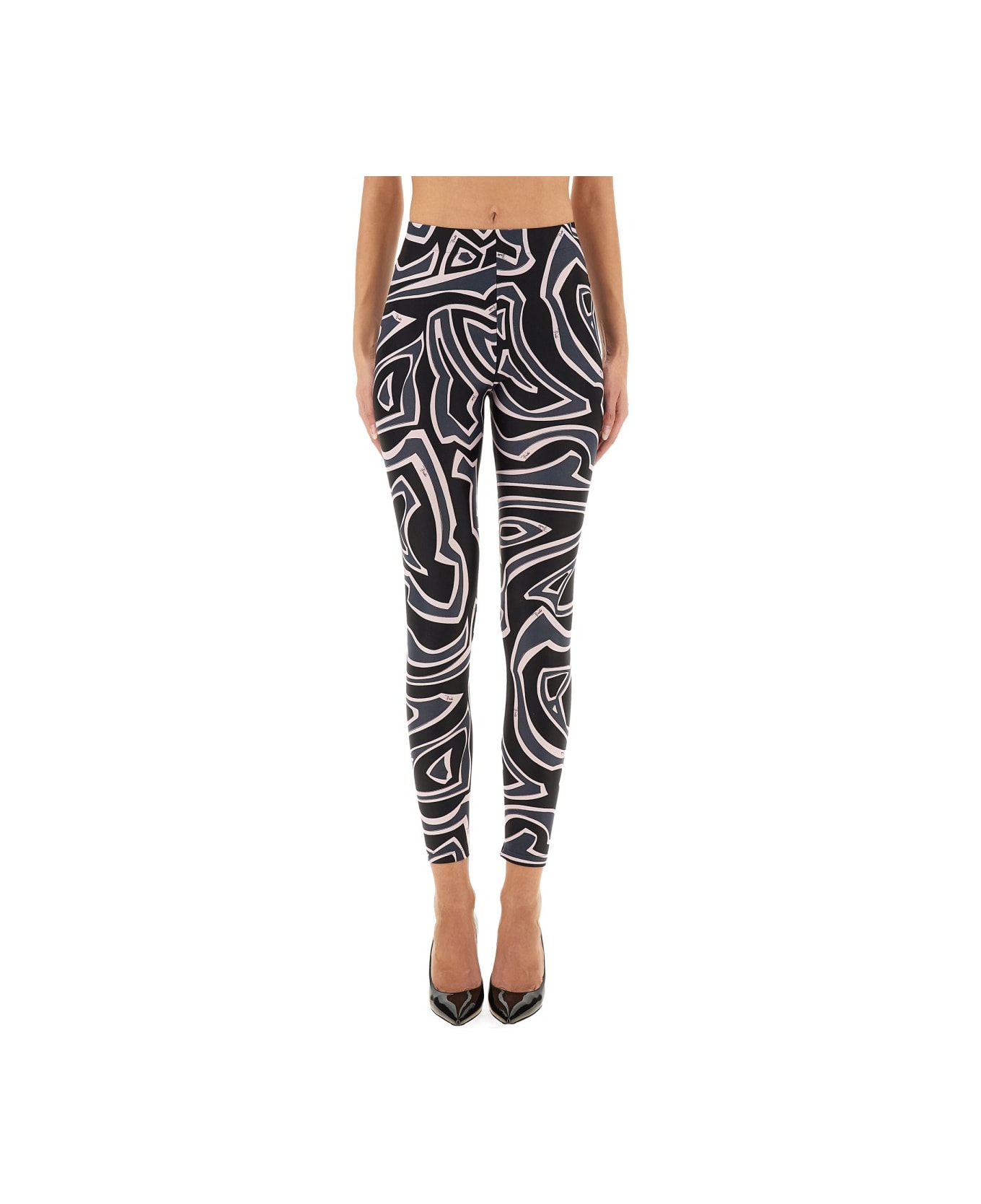 Pucci Labyrinth Print Leggings - MULTICOLOUR