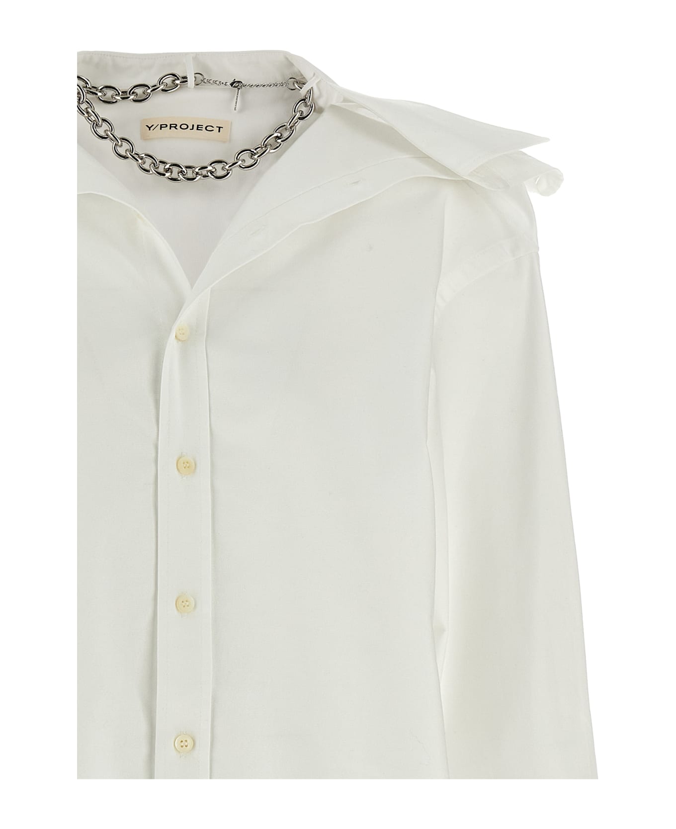 Y/Project Chemisier Dress - White