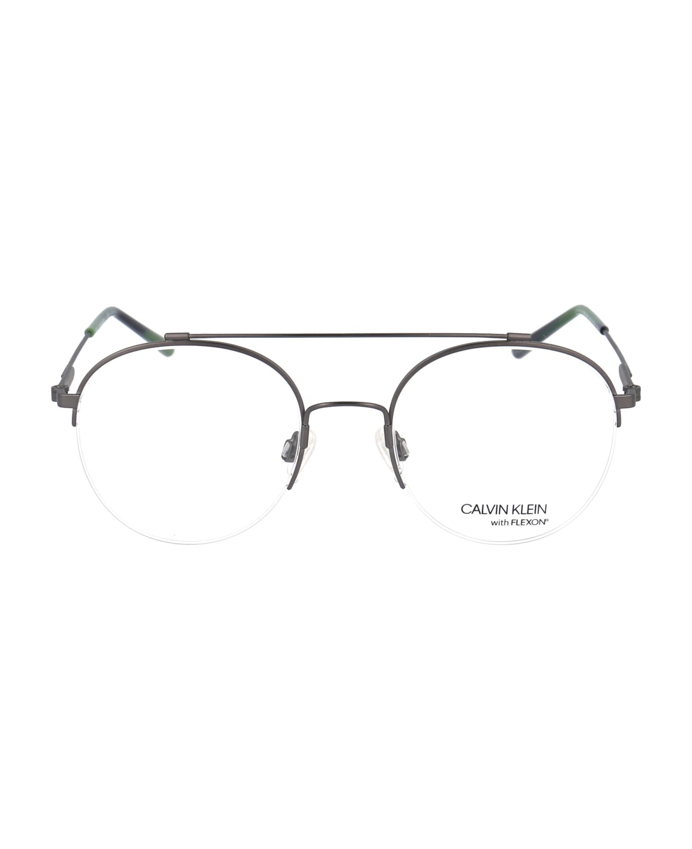 Calvin Klein Ck19144f Glasses - 008 SATIN GUNMETAL アイウェア