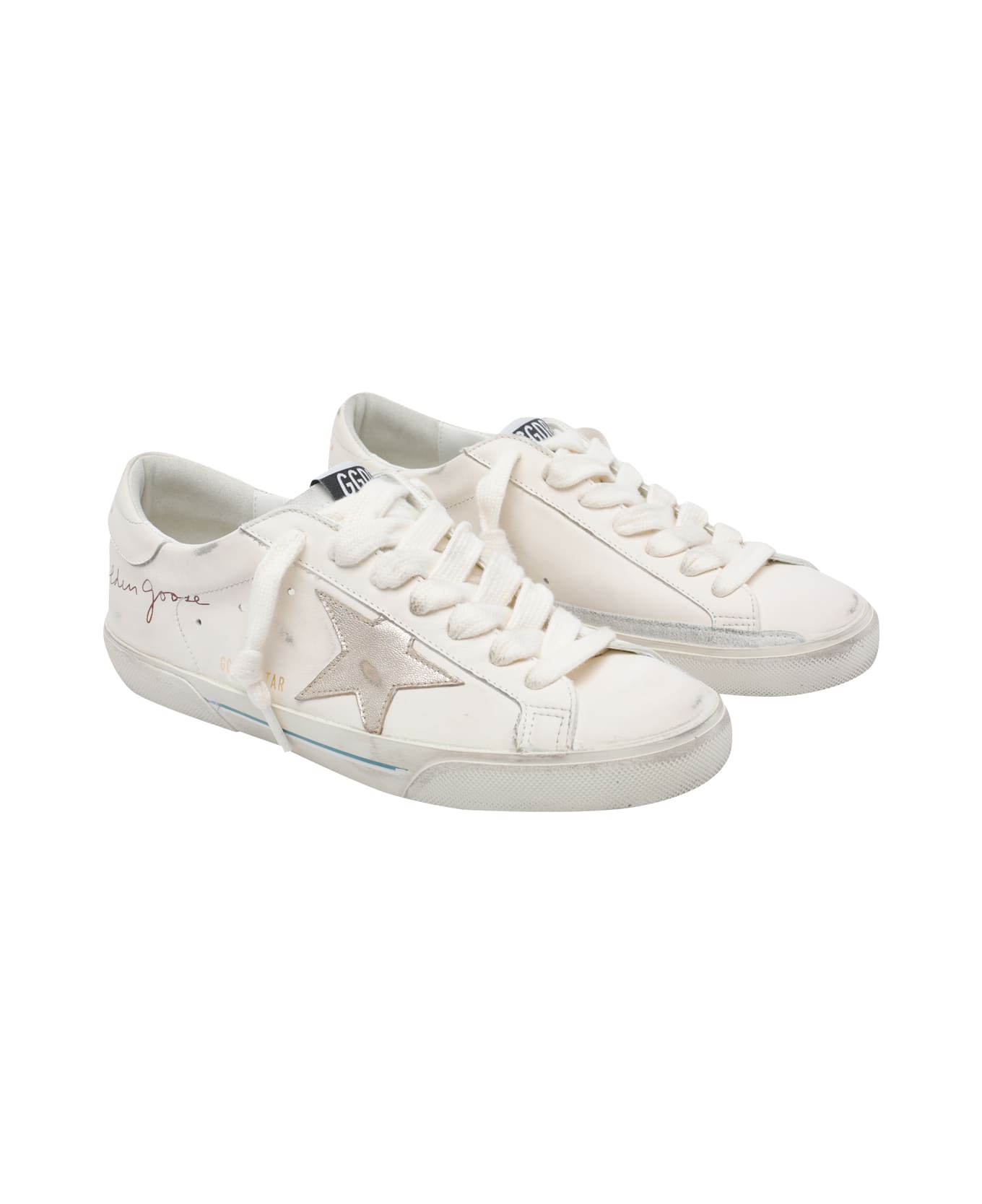 Golden Goose Super-star Sneakers - White