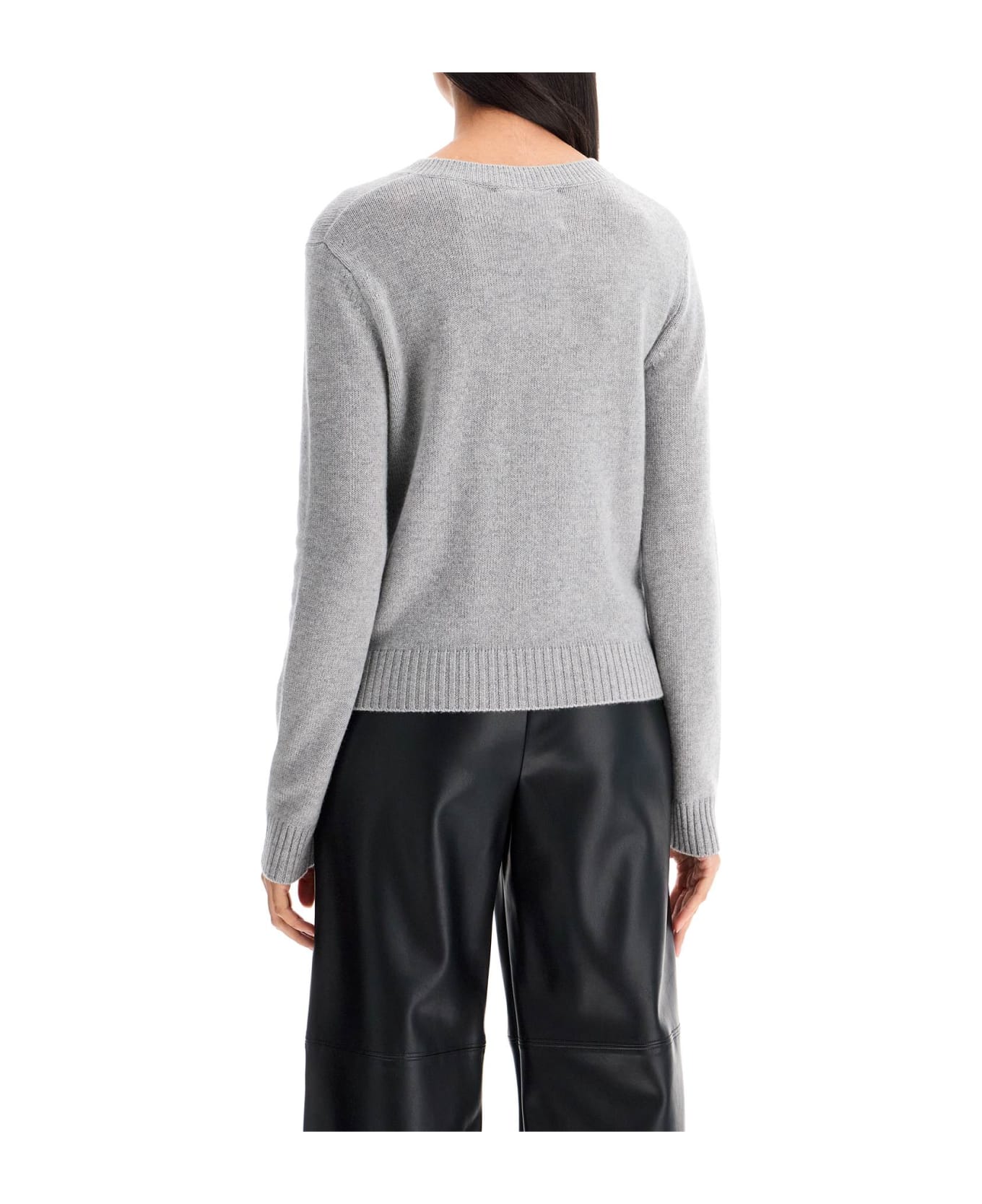 Lisa Yang Cashmere Mable Pullover - Light Grey