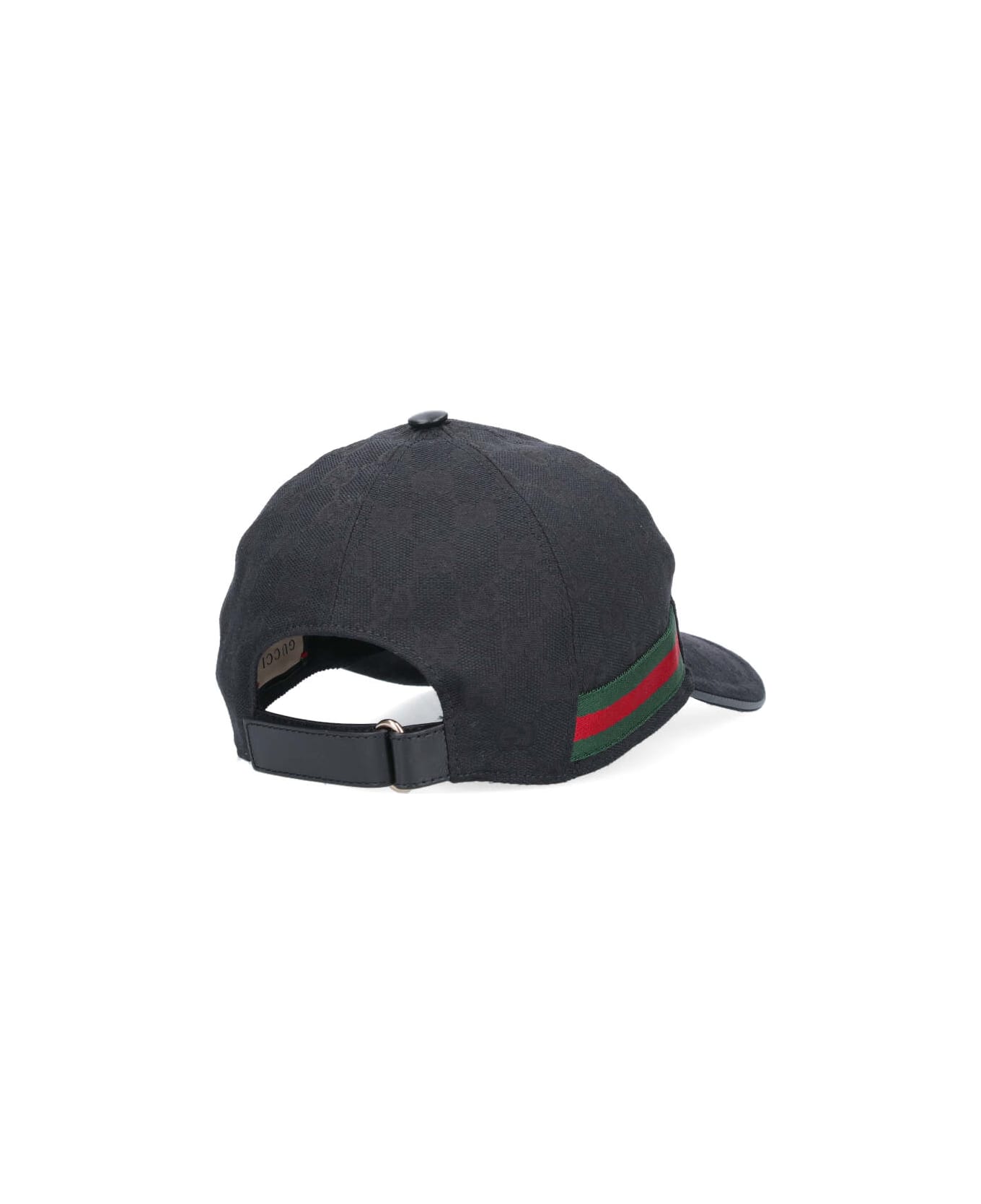 Gucci Logo Baseball Hat - BLACK