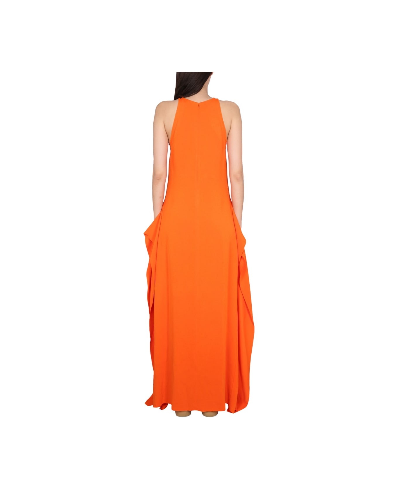 Lanvin Longuette Dress - BRIGHT ORANGE