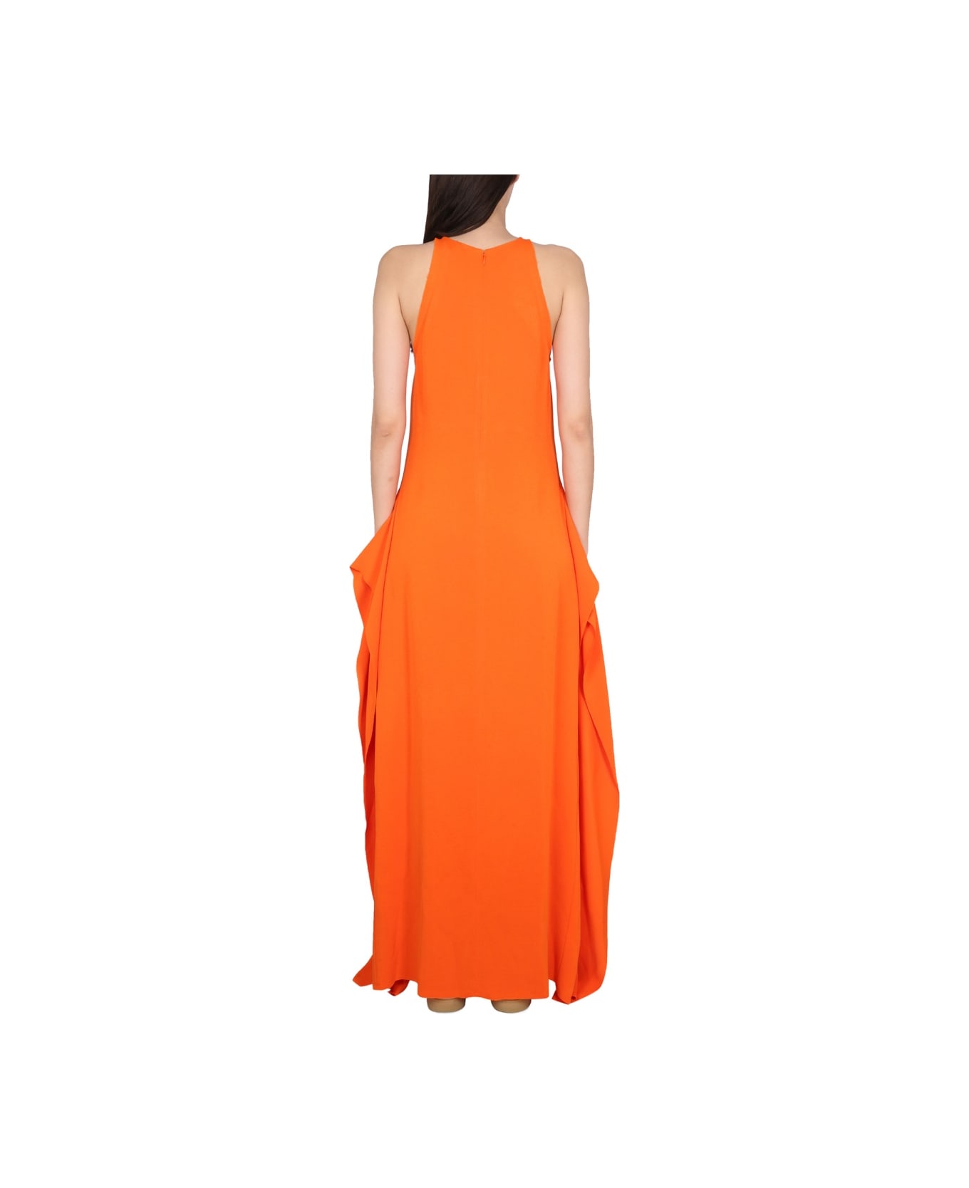 Lanvin Longuette Dress - BRIGHT ORANGE