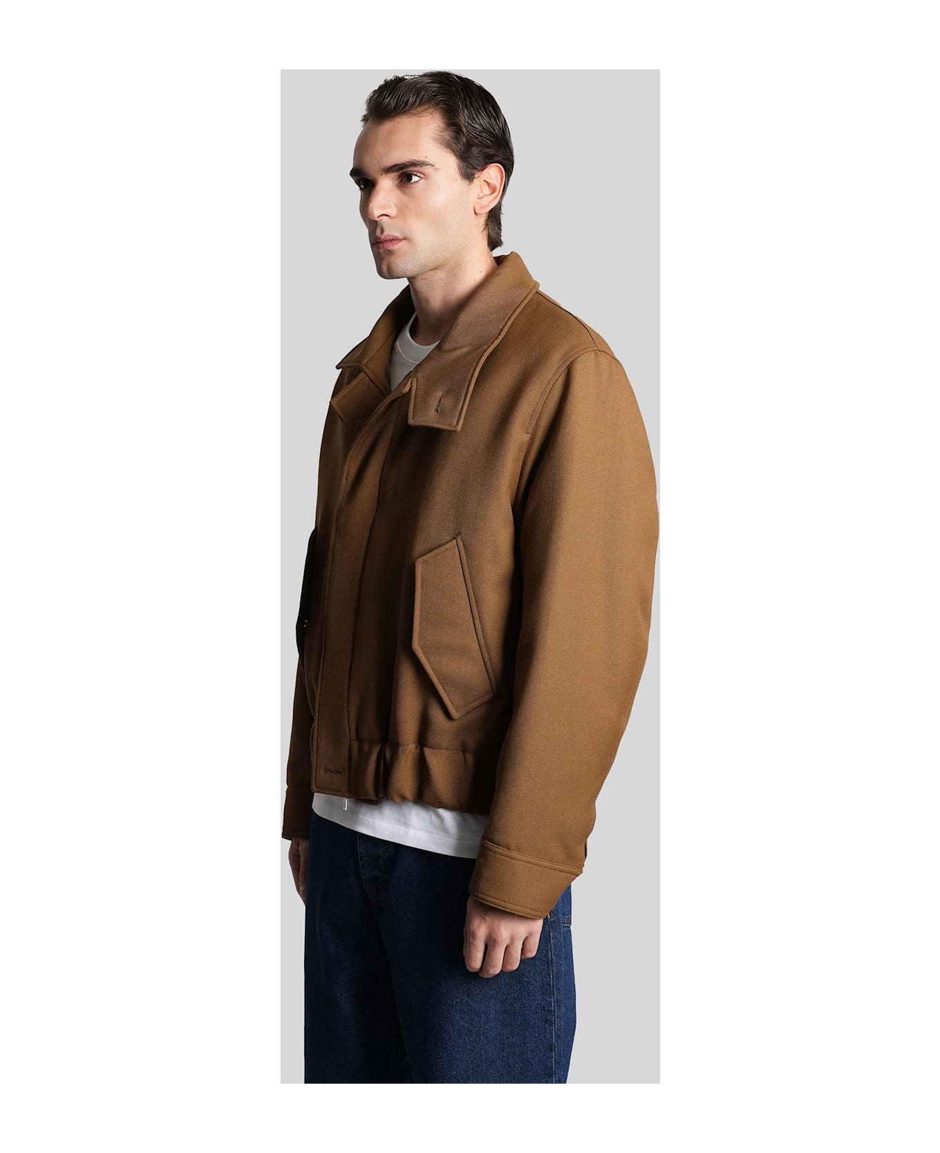 Ami Alexandre Mattiussi In Brown Wool - brown