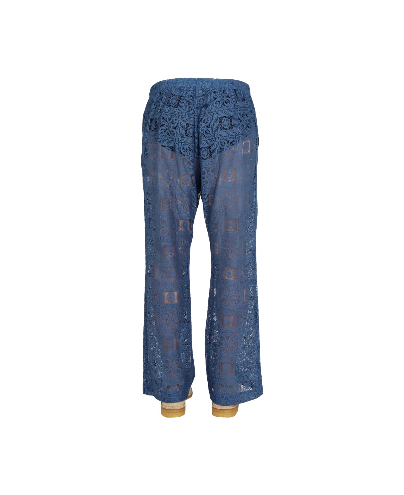 Needles Knit Trousers - BLUE