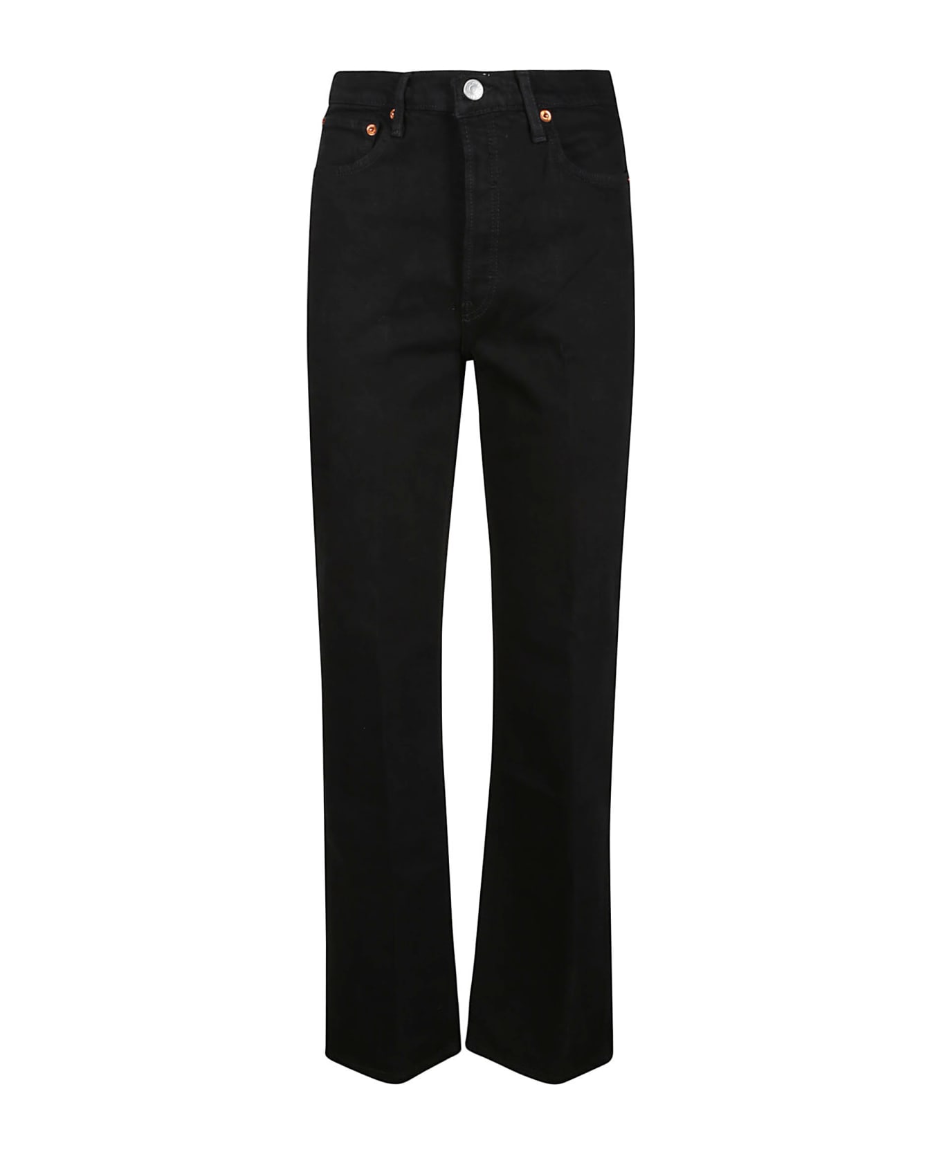 RE/DONE 90s High Rise Loose Jeans - Black