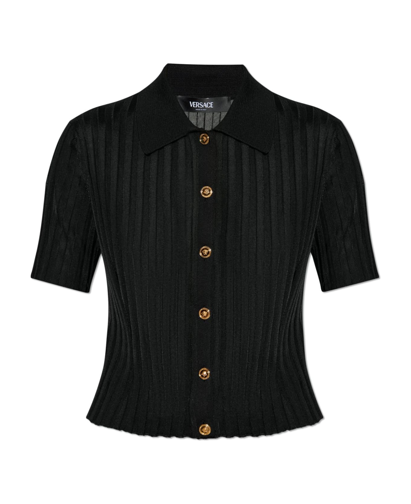 Versace Striped Top - Nero