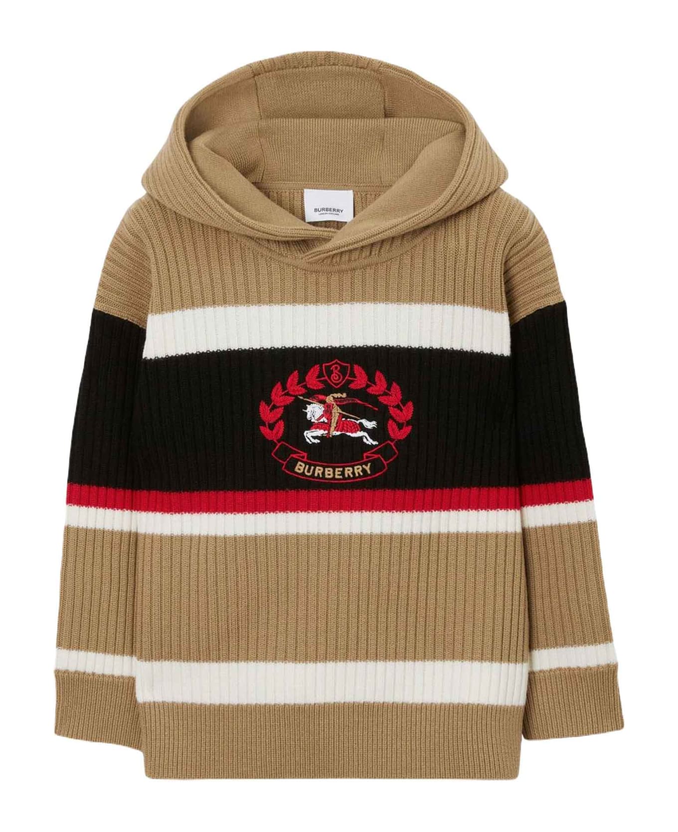 Burberry Brown Sweatshirt Boy - Beige ニットウェア＆スウェットシャツ