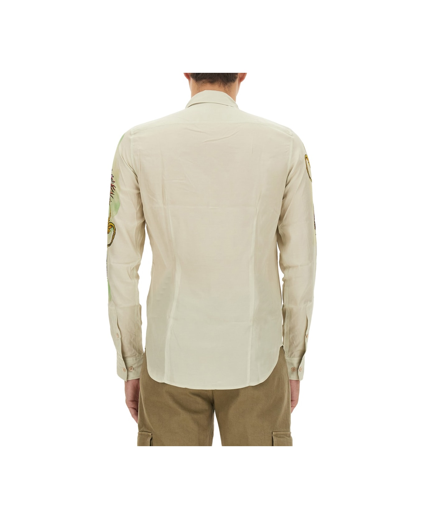 Dries Van Noten Printed Shirt - POWDER