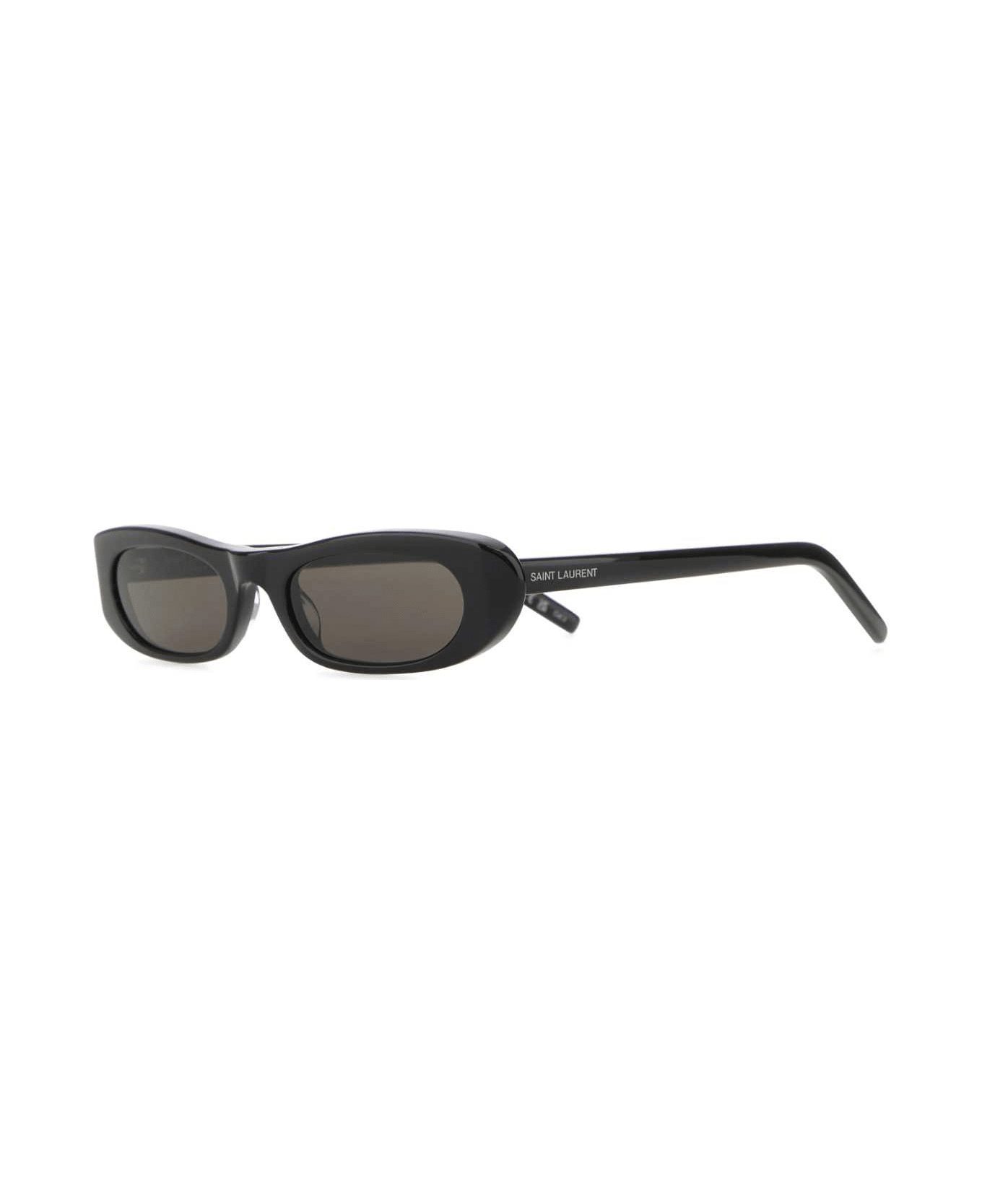 Saint Laurent Black Acetate Sl 557 Shade Sunglasses - BLKBLKBLK