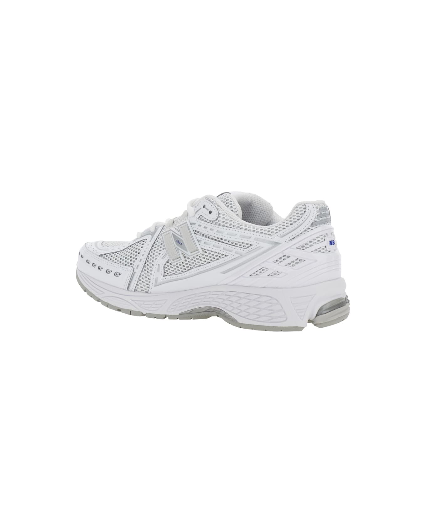 New Balance '1906r' White Sneaker With Mesh Design And Side Logo In Synthetic Fiber Unisex - White