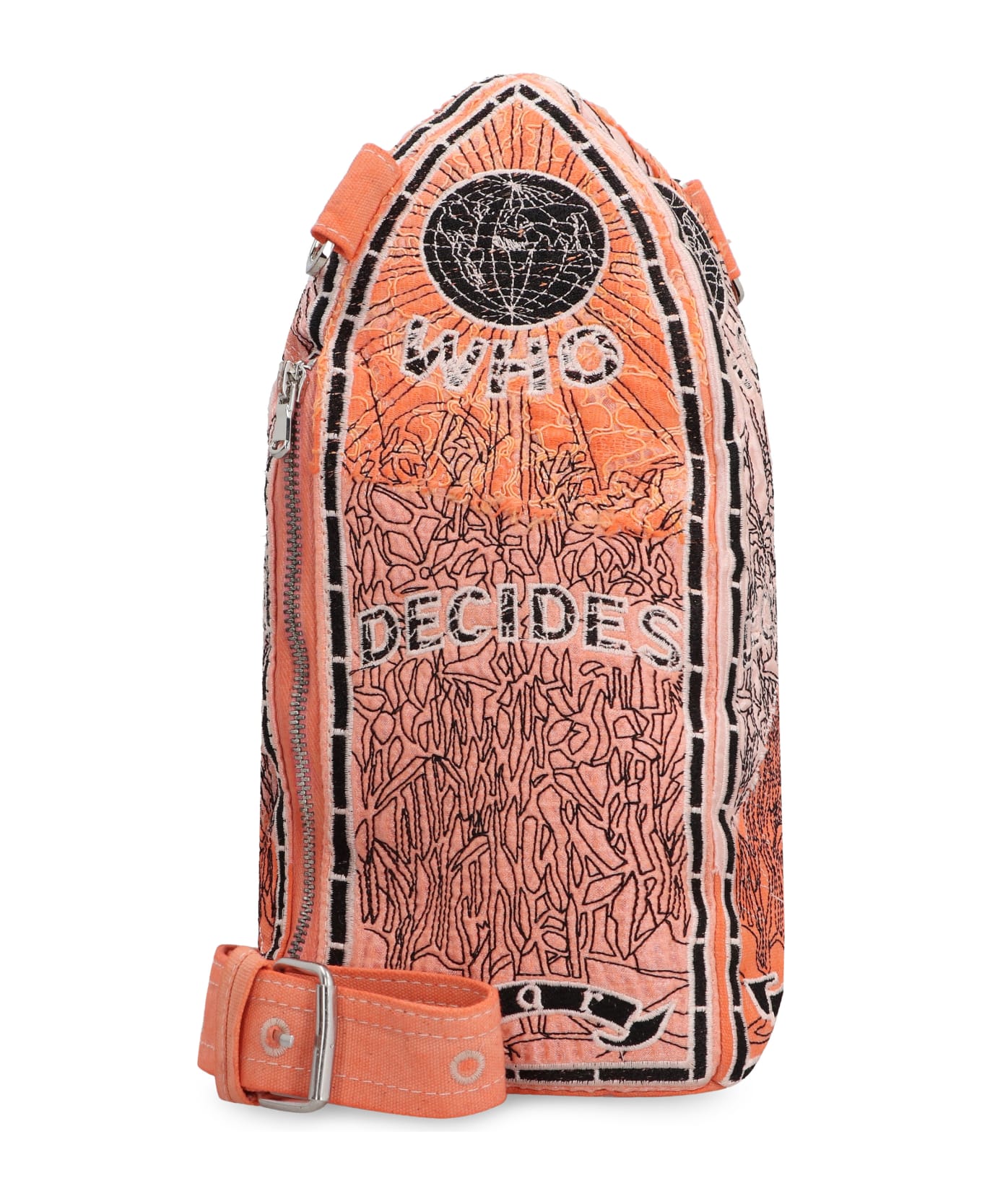 Who Decides War Bullet Wdw Crossbody Bag - Orange
