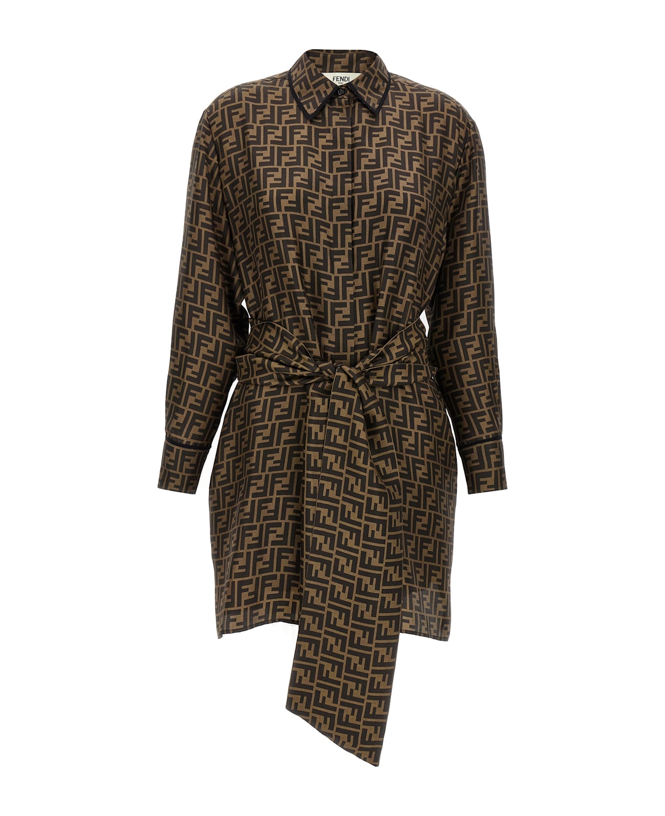 ワンピース FENDI FF monogram dress Fendi Ff Monogram Dress | italist