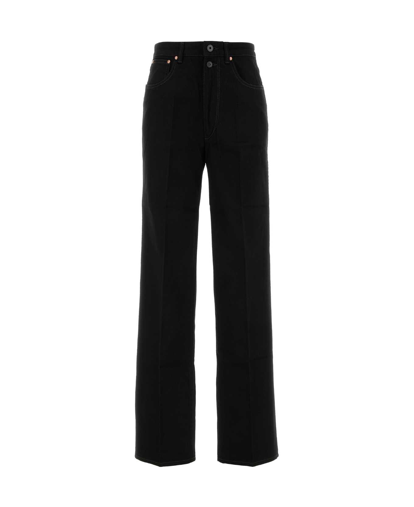 Lemaire Black Denim Jeans - BLACK