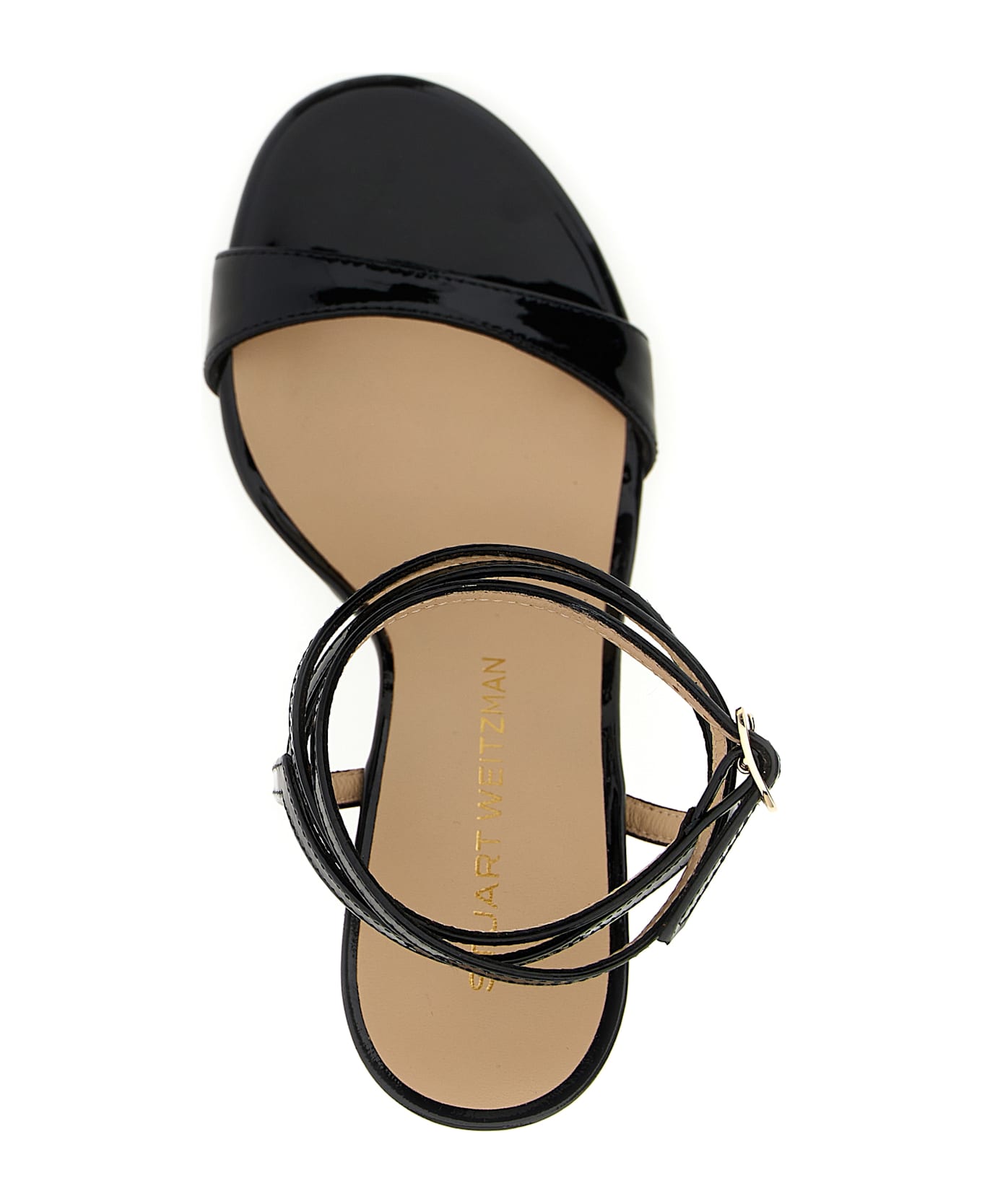 Stuart Weitzman 
nudist Wrap
 Sandals - Black  
