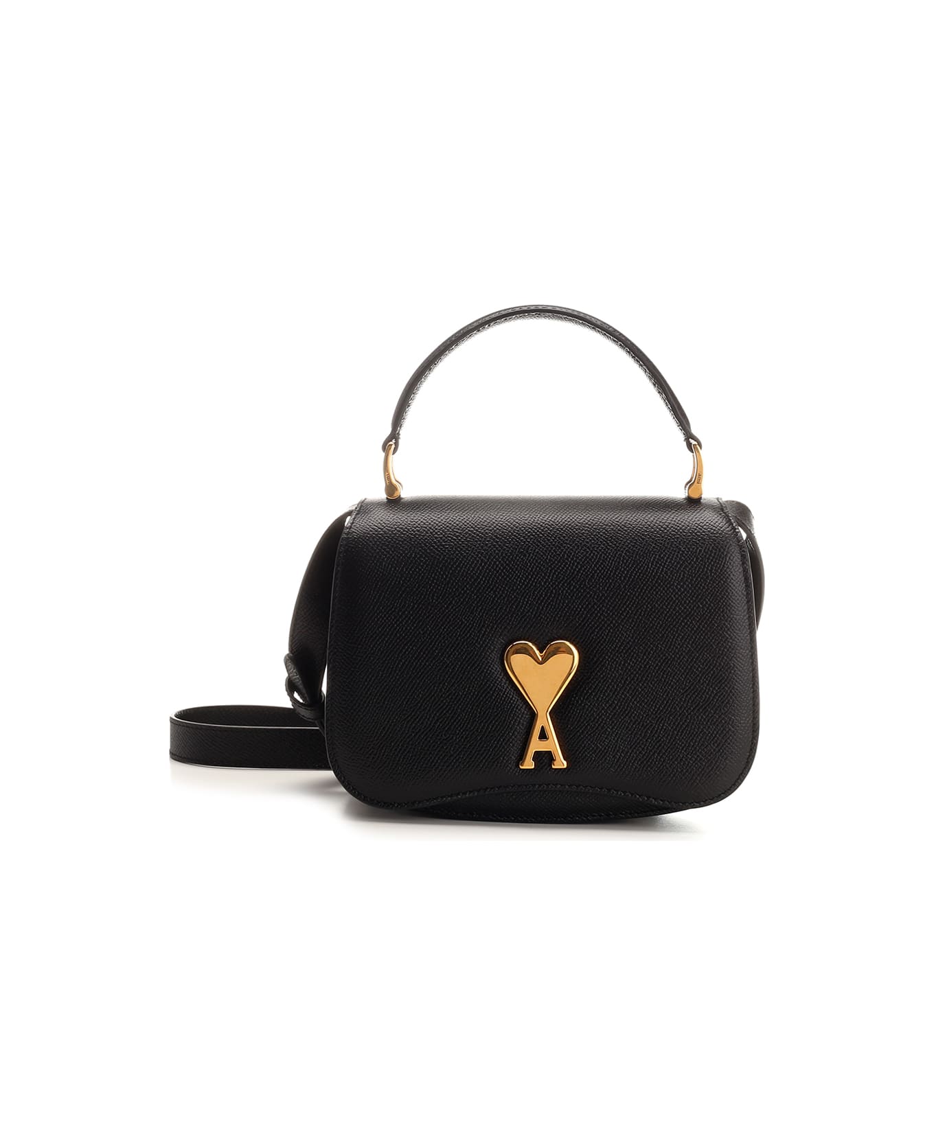 Ami Alexandre Mattiussi 'mini Paris' Hand Bag - Black トートバッグ