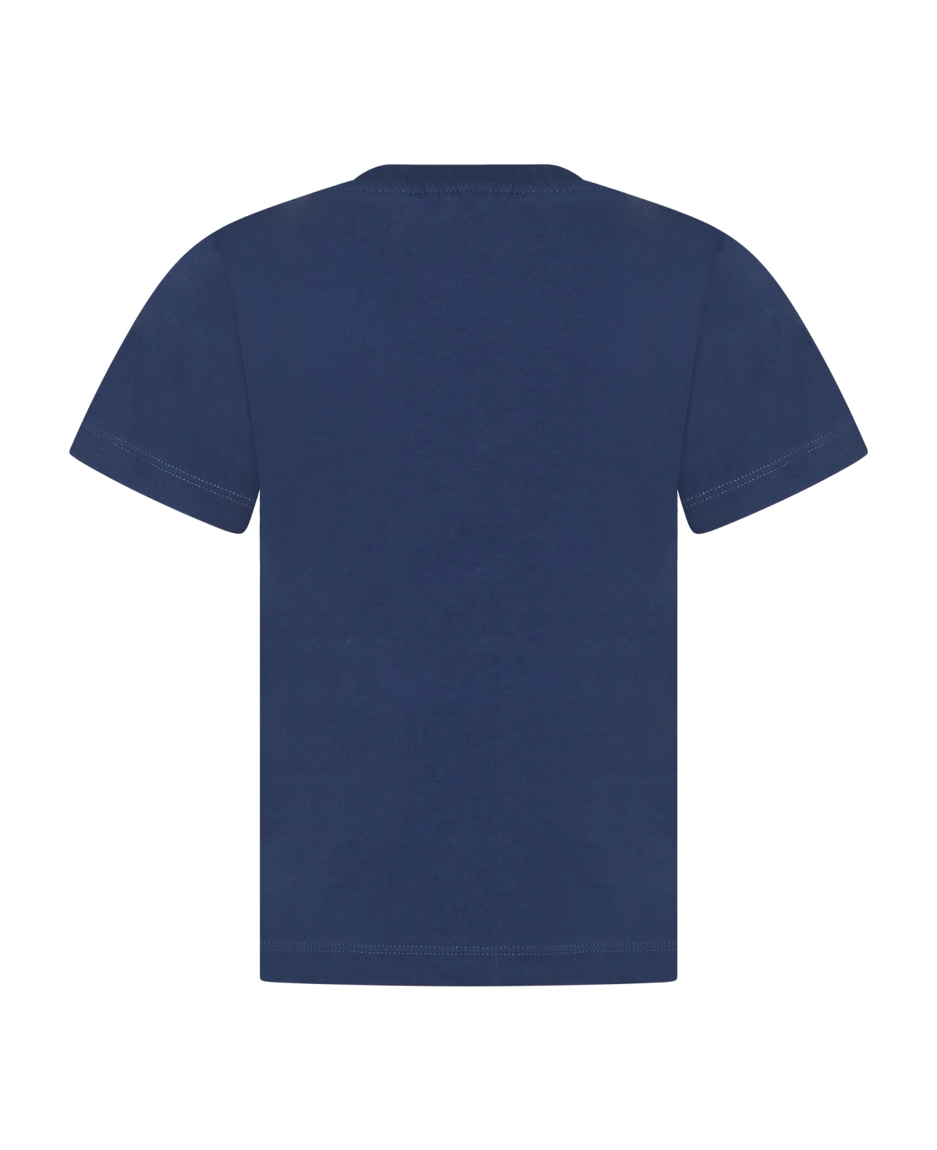 Stella McCartney Kids Blue T-shirt For Kids With Logo - Blue